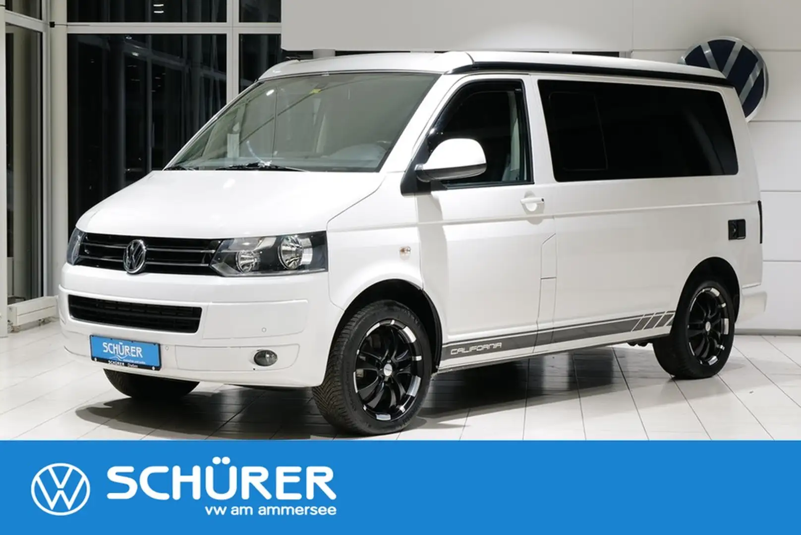 Volkswagen T5 California Comfortline Aufstelldach Blanc - 1