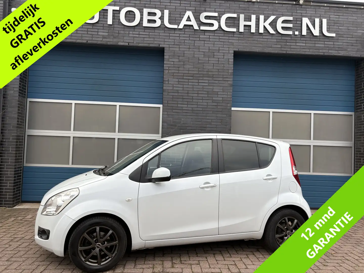 Suzuki Splash 1.0 Exclusive, airco, wit metalic, lmv Weiß - 1
