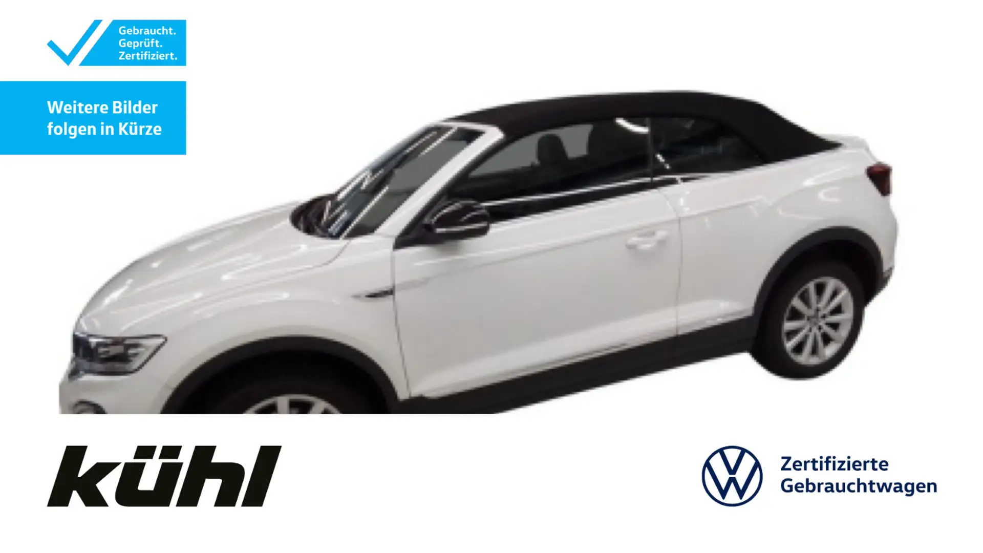Volkswagen T-Roc 1.5 TSI Move IQ.Light ACC Standh Weiß - 1