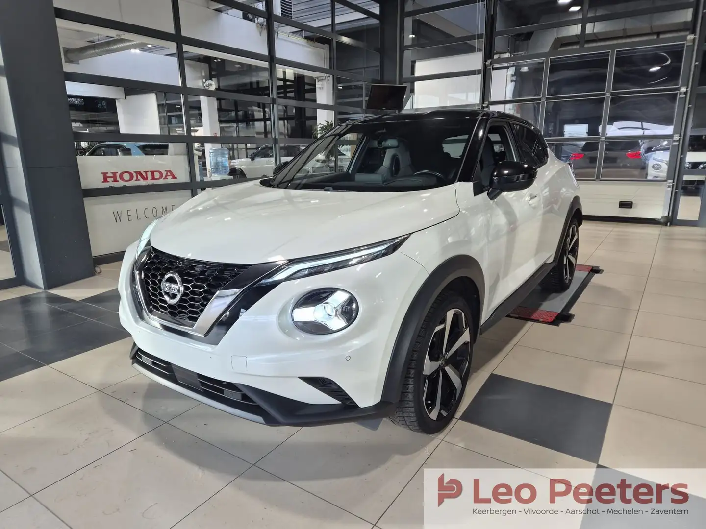 Nissan Juke DIG-T Tekna DCT Blanc - 1
