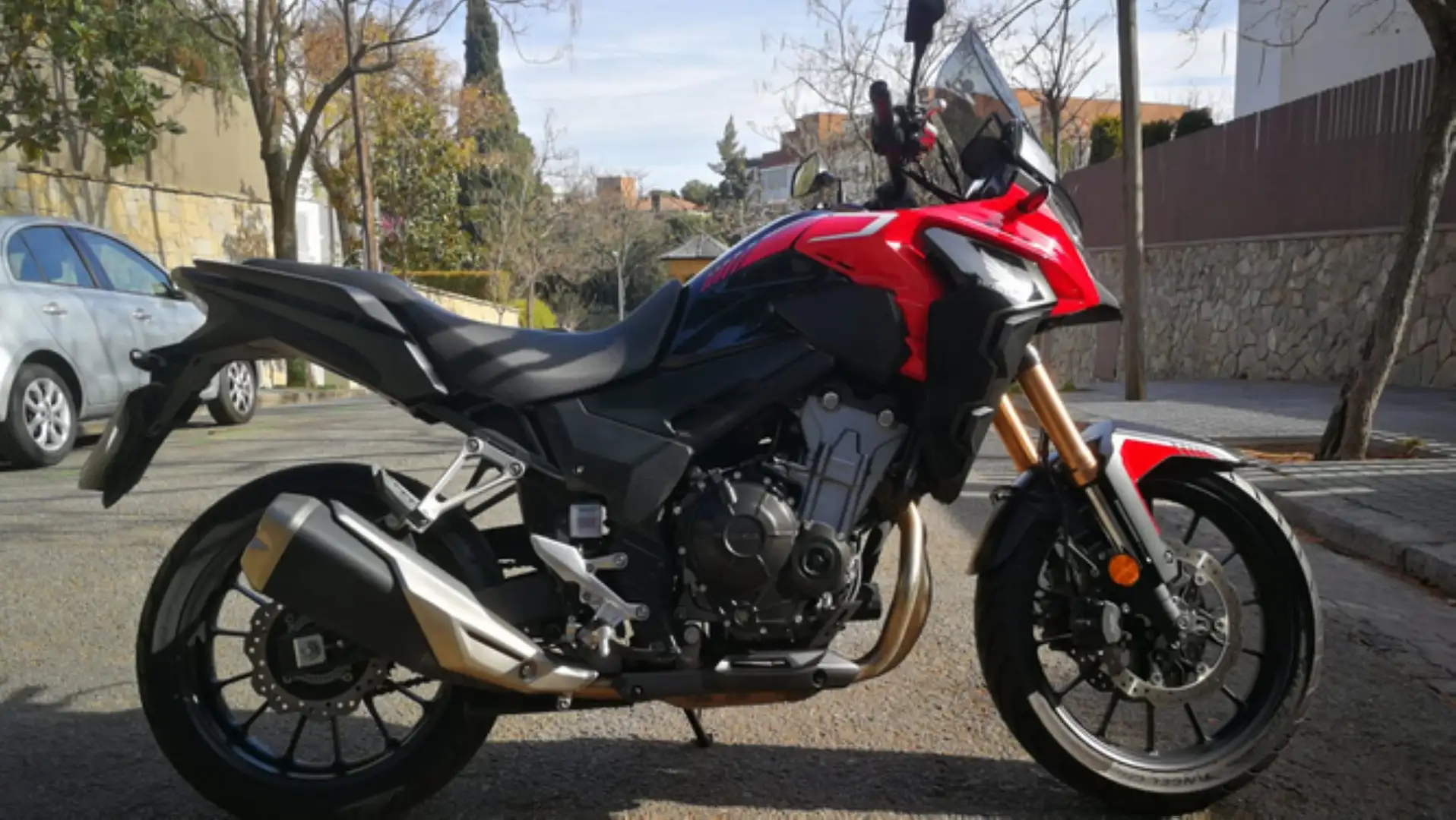 Honda CB 500 X Rojo - 1