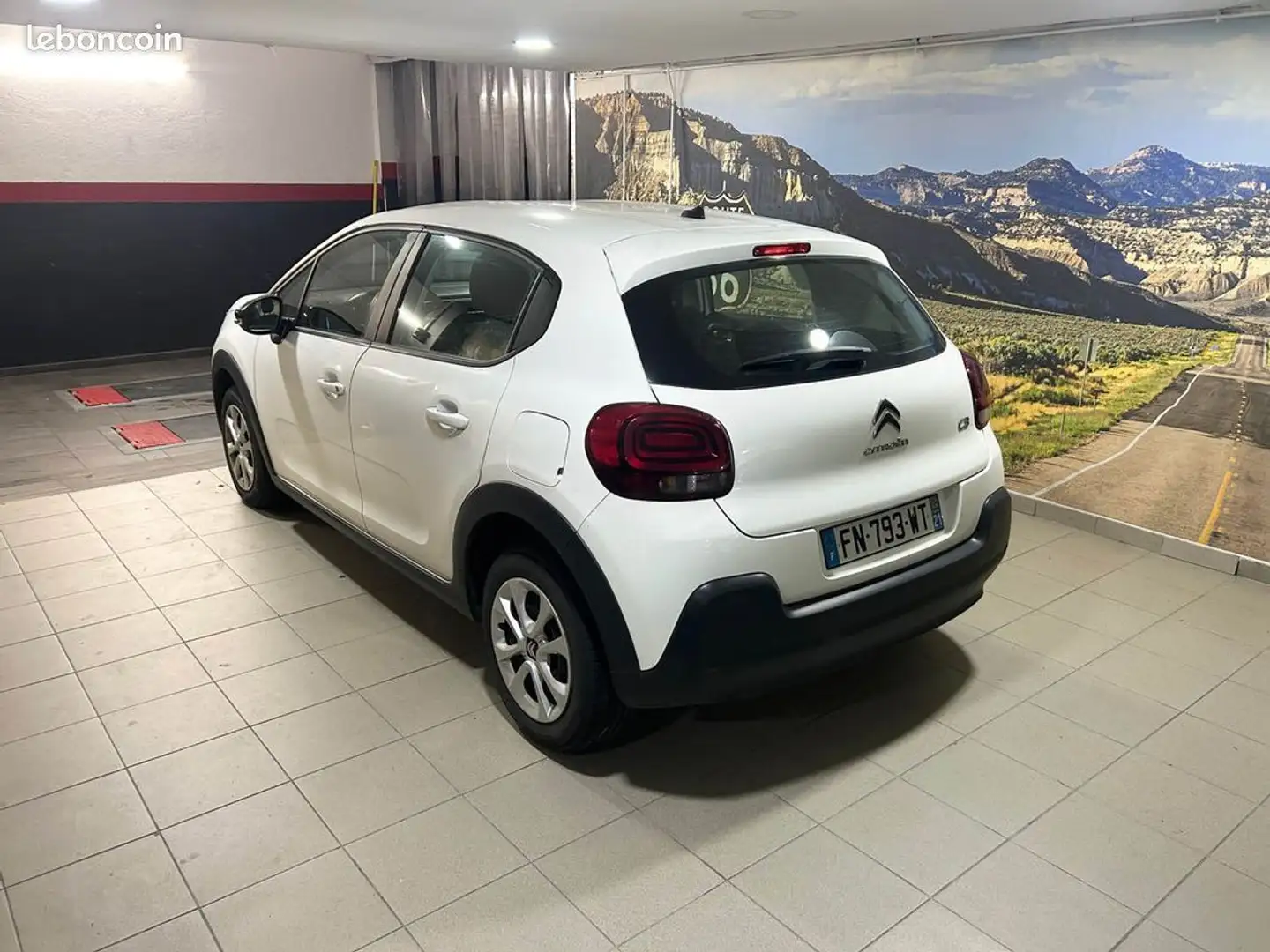 Citroen C3 1.2 puretech 82ch 4158 ht Blanc - 2