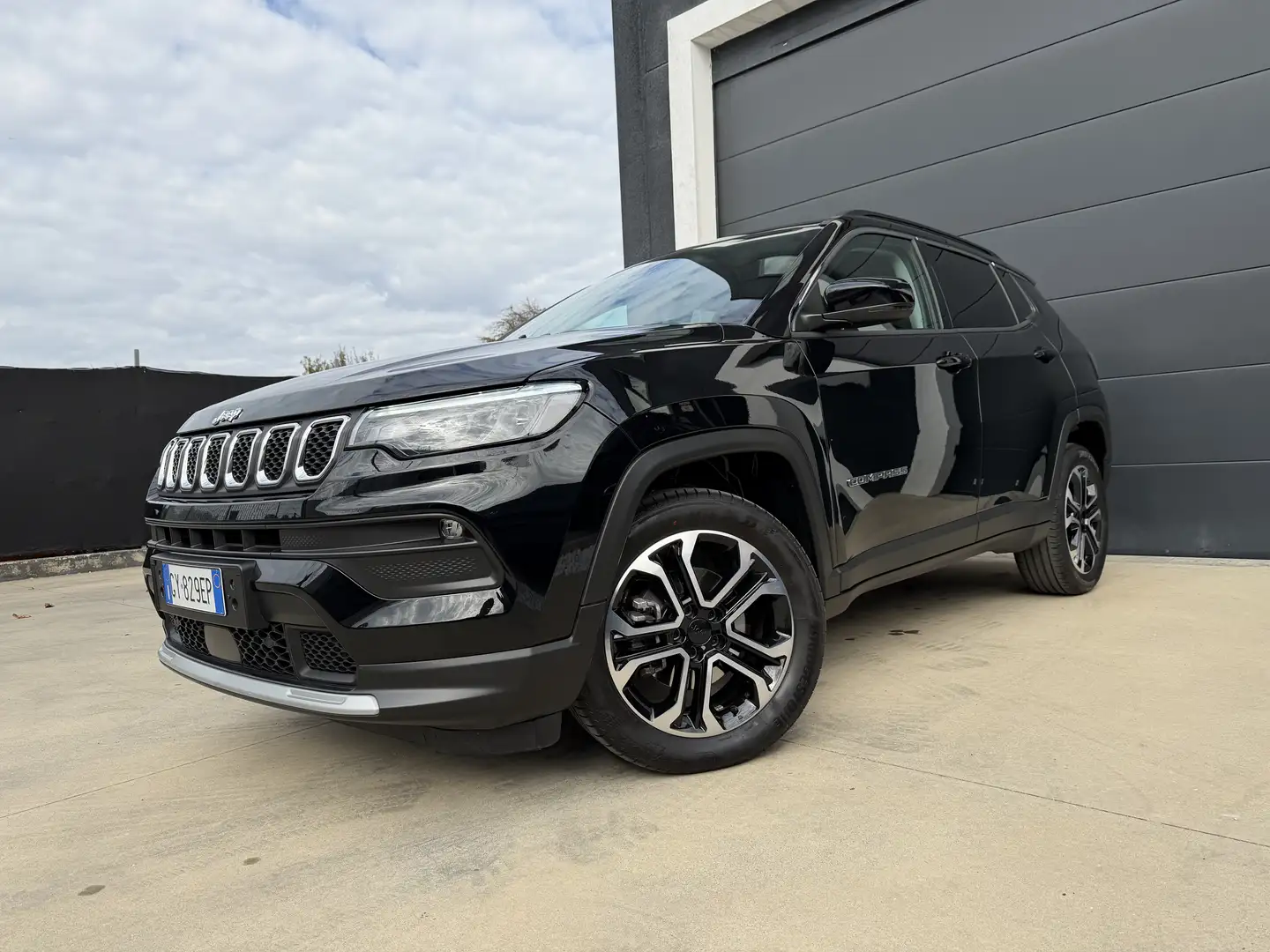 Jeep Compass Compass 1.5 turbo t4 mhev LIMITED 130cv PRONTA!! Nero - 1