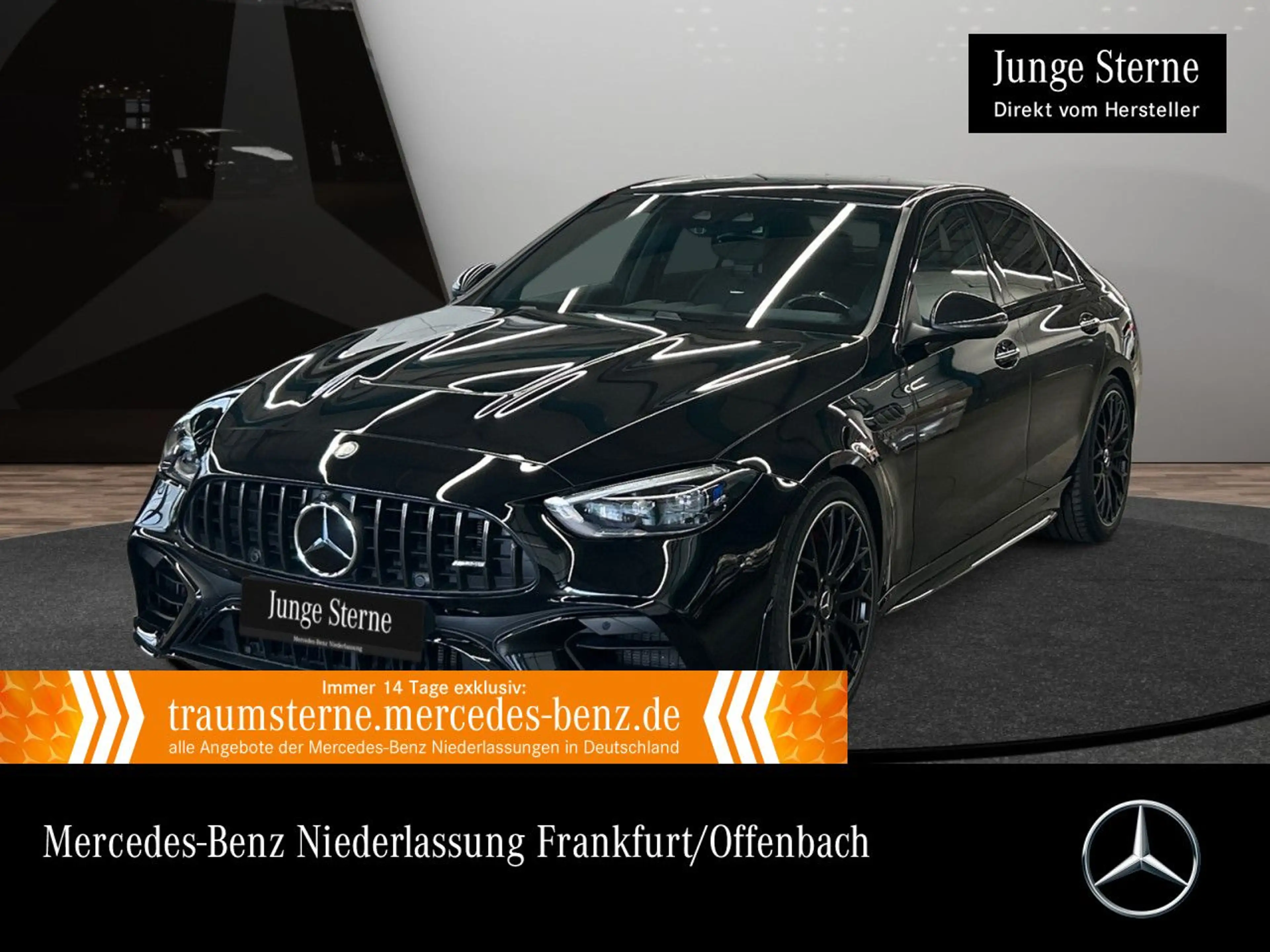 Mercedes-Benz C 63 AMG C 63 S E NIGHT+DRIVERS+PANO+BURMESTER+CARBON+9G
