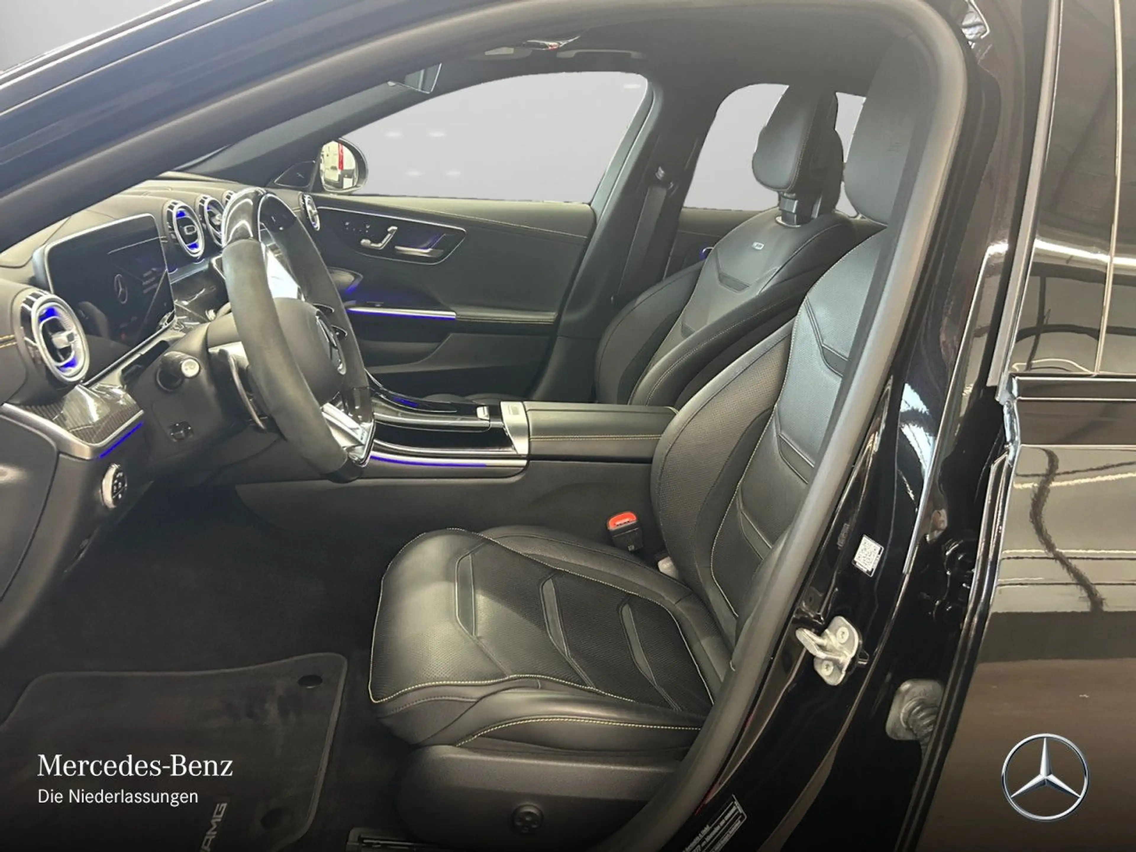 Mercedes-Benz C 63 AMG C 63 S E NIGHT+DRIVERS+PANO+BURMESTER+CARBON+9G — photo 11