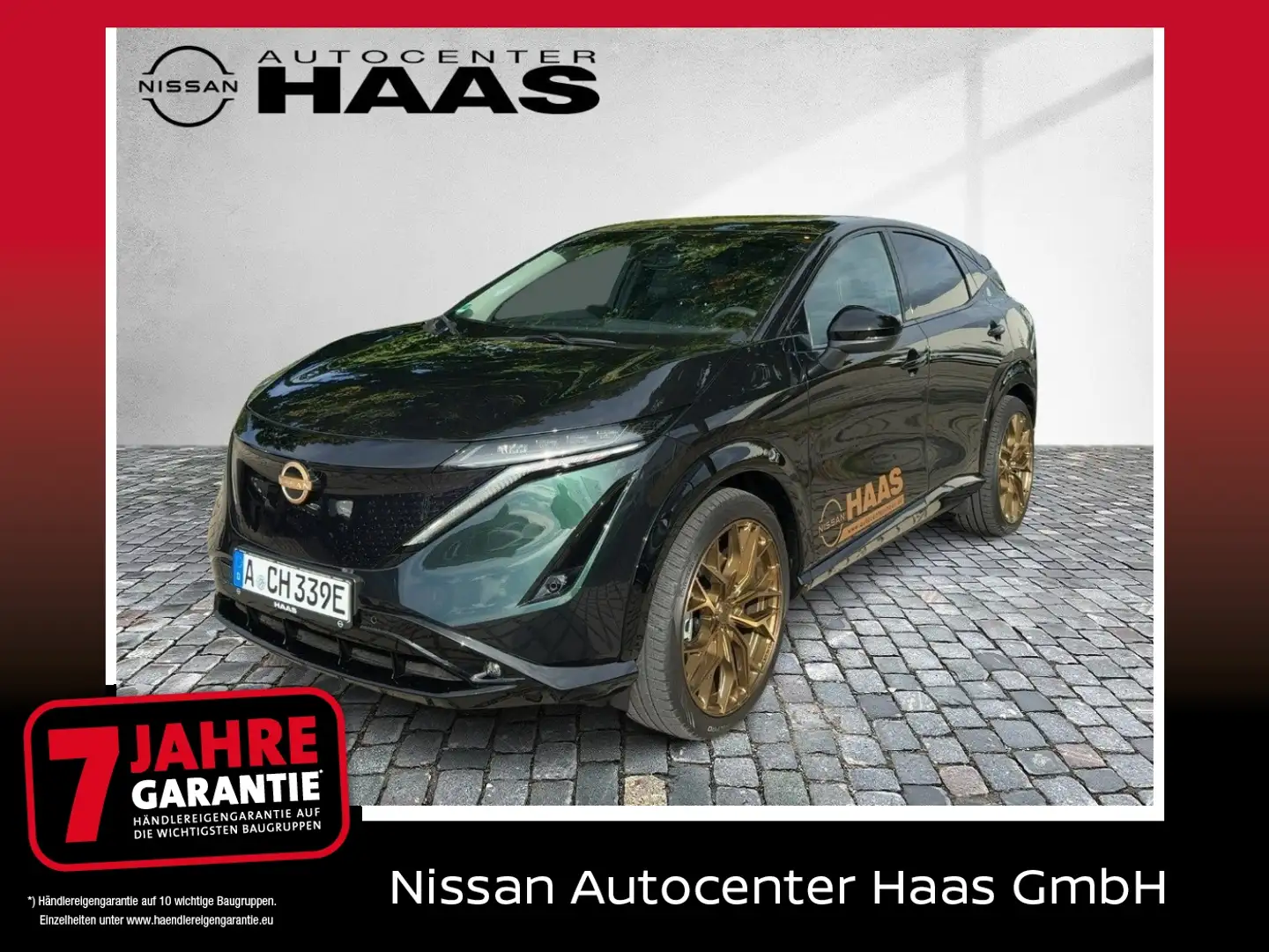 Nissan Ariya 87kWh Advance Pack ACC+LED+Navi 21'' Grün - 1