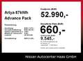 Nissan Ariya 87kWh Advance Pack ACC+LED+Navi 21'' Grün - thumbnail 4