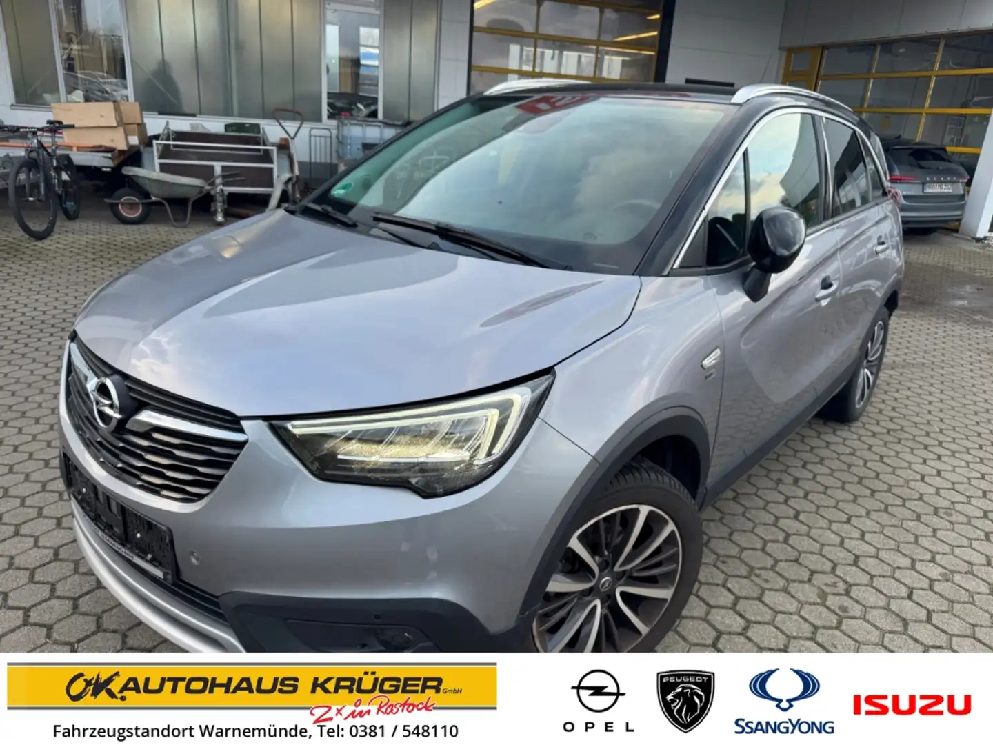 Opel Crossland 120 Jahre 1.2 Turbo *SHZ*LHZ*RFKamera*PDC*Start-St Szürke - 1