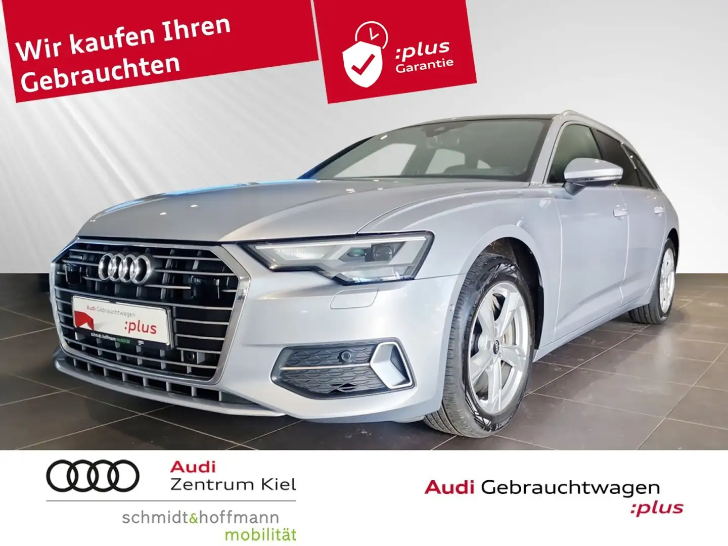 Audi A6 Avant 50 TFSI e quattro sport S-tronic Pano Klima Silver - 1