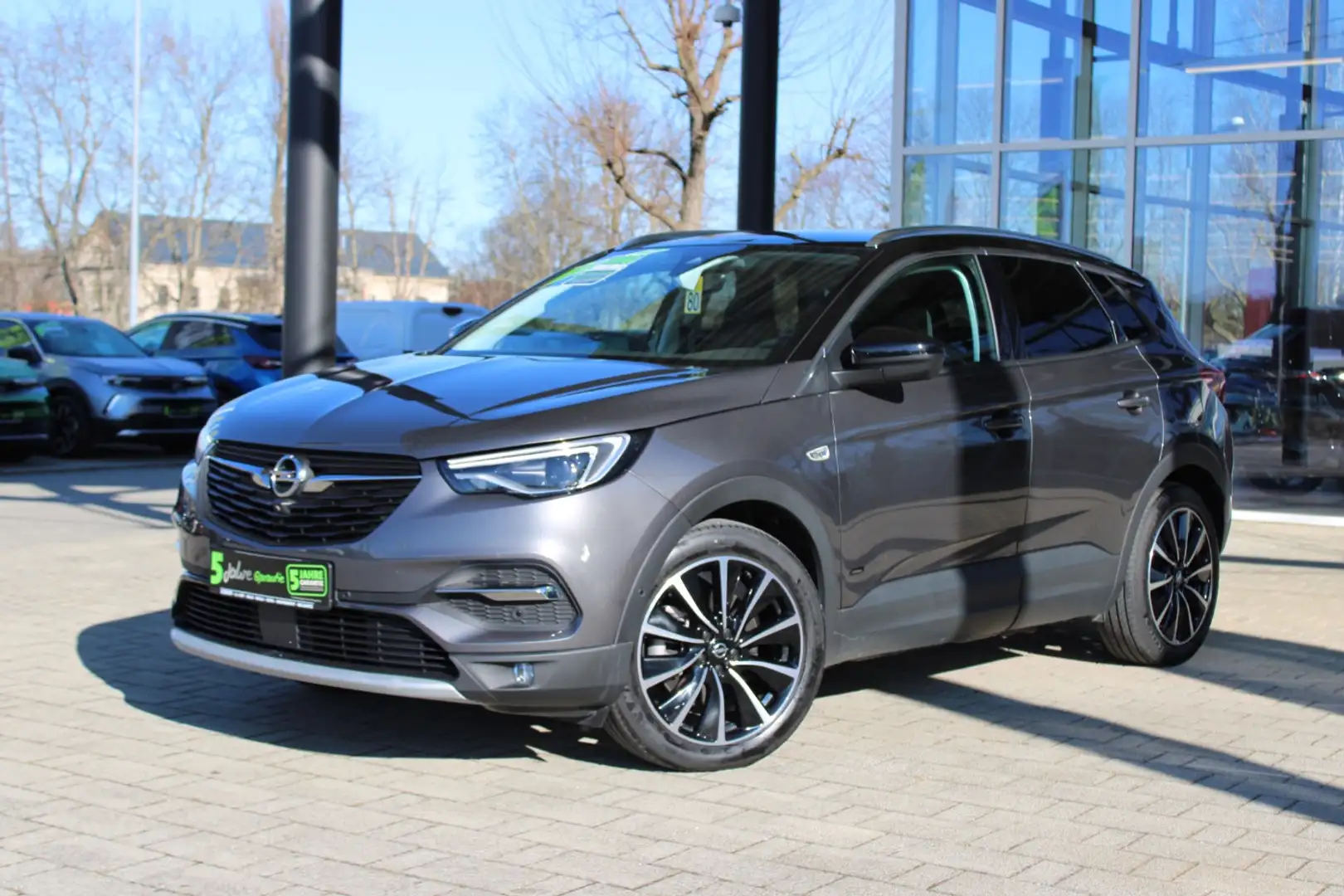 Opel Grandland X 1.6 Turbo Hybrid ULTIMATE Navi. LED Gris - 2