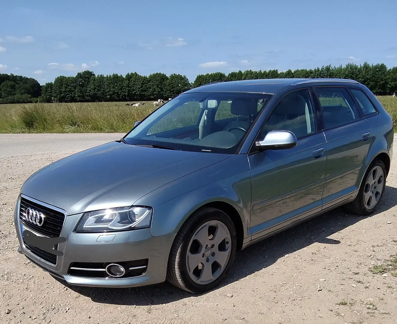 Audi A3 2.0 TDI Ambiente (103kW) Grau - 2