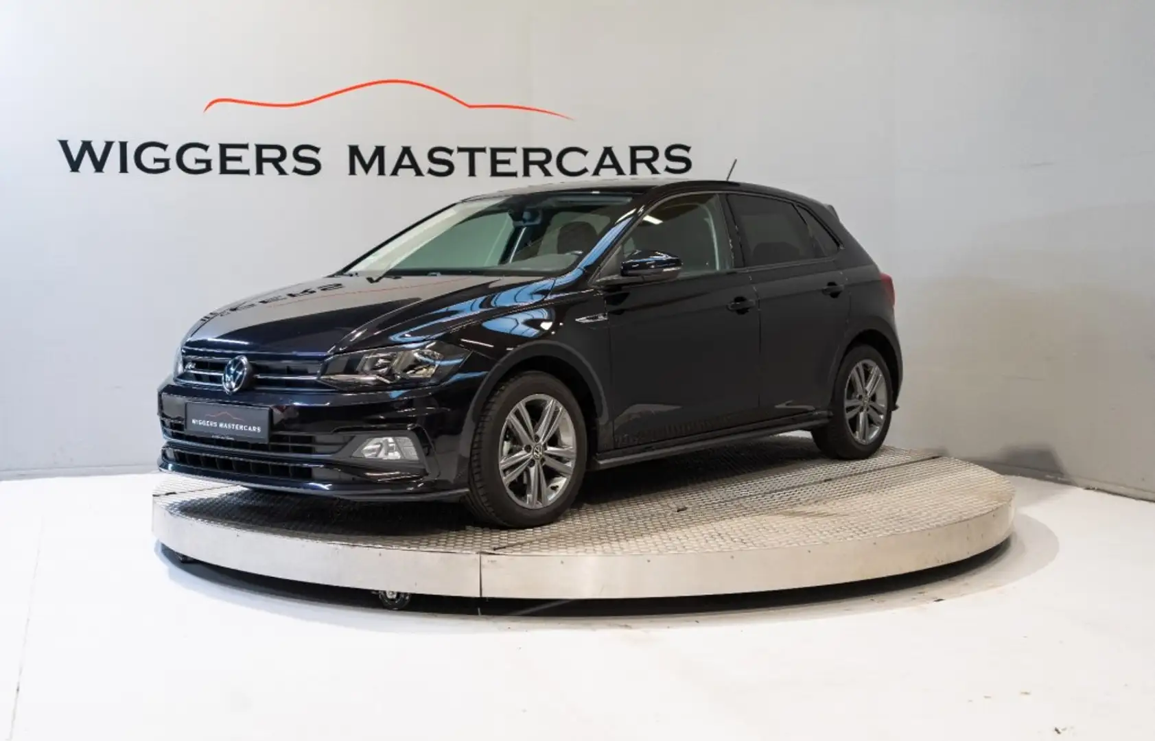 Volkswagen Polo 1.0 TSI Highline Business R-Line, 16 LM velgen, PD Negro - 1