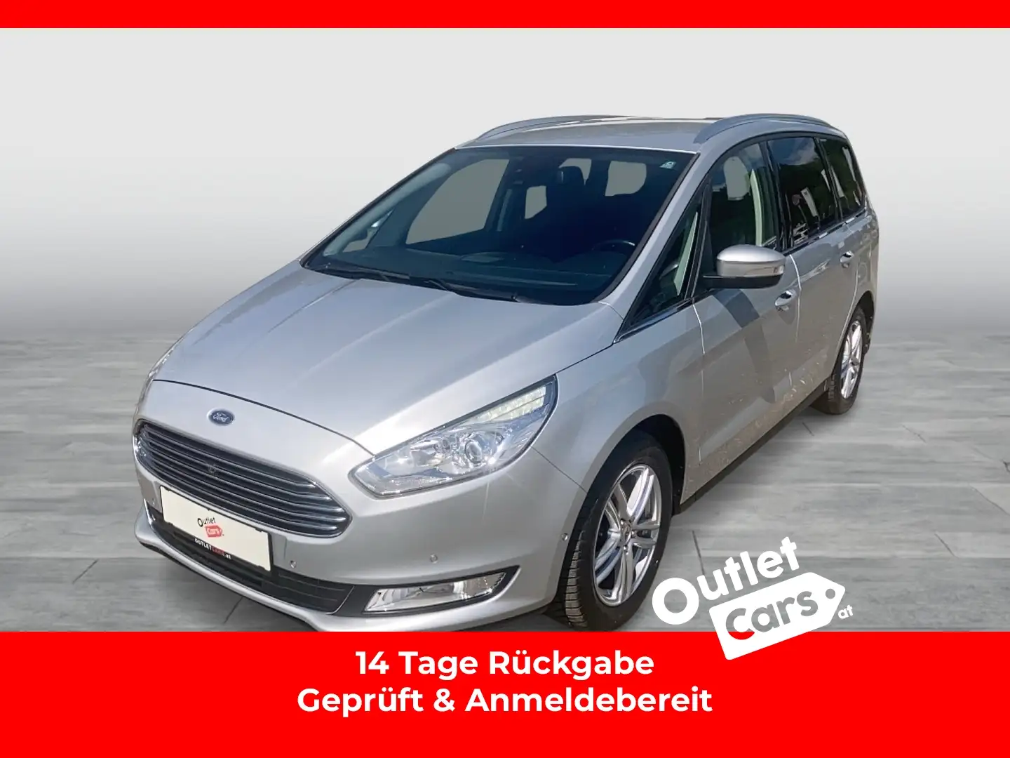 Ford Galaxy 2.0 EcoBlue Titanium ASSIST+NAVI+RADAR+LM Silber - 1
