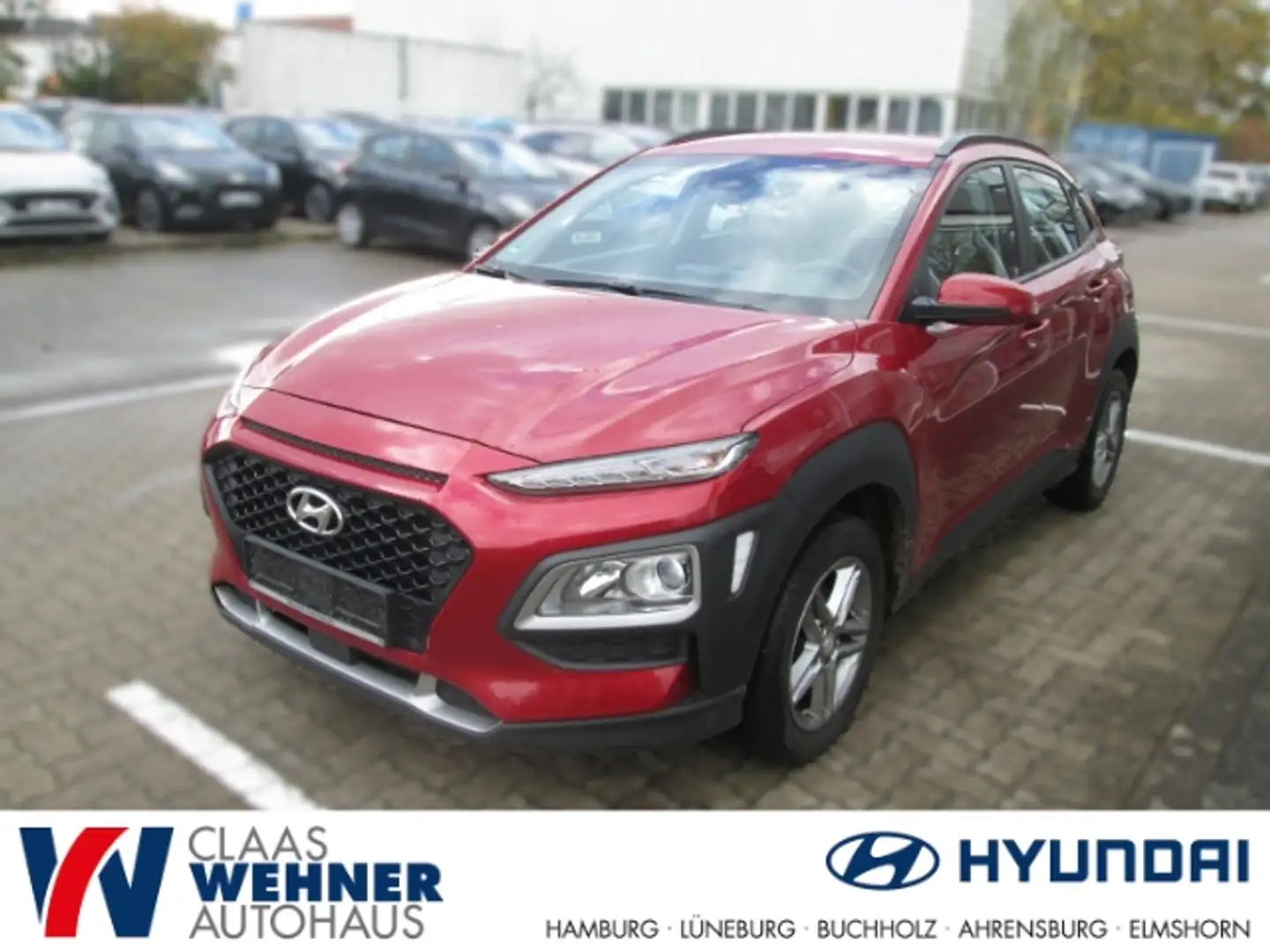 Hyundai KONA Soko Navi 2WD Kamera Android Apple CarPlay Sitzhei Rouge - 1