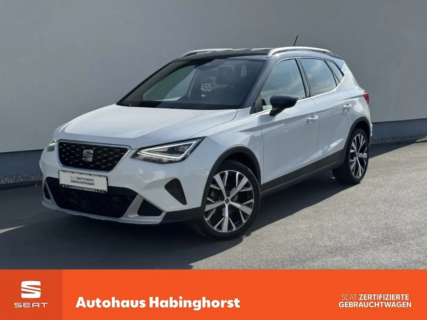 SEAT Arona 1.0 TSI DSG Xperience ACC LED Navi Klima PDC Kessy Weiß - 1