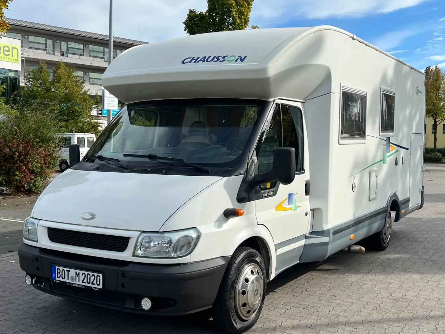 Ford 125 T350 Chausson Odysee"Klima"Markise"Garantie Weiß - 1