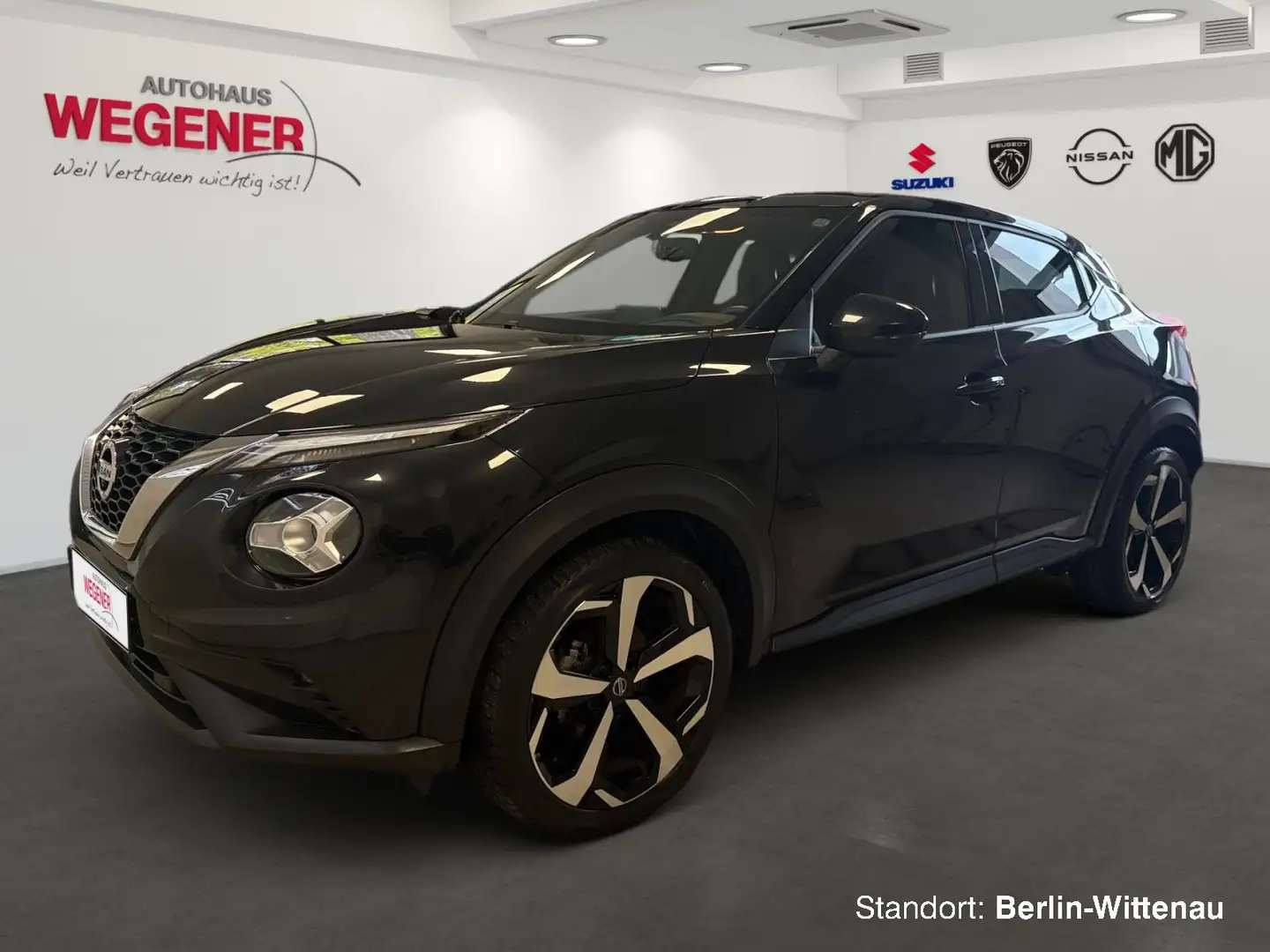 Nissan Juke JUKE TEKNA AT SHZ NAVI BOSE Leder ProPilot 360° Schwarz - 1