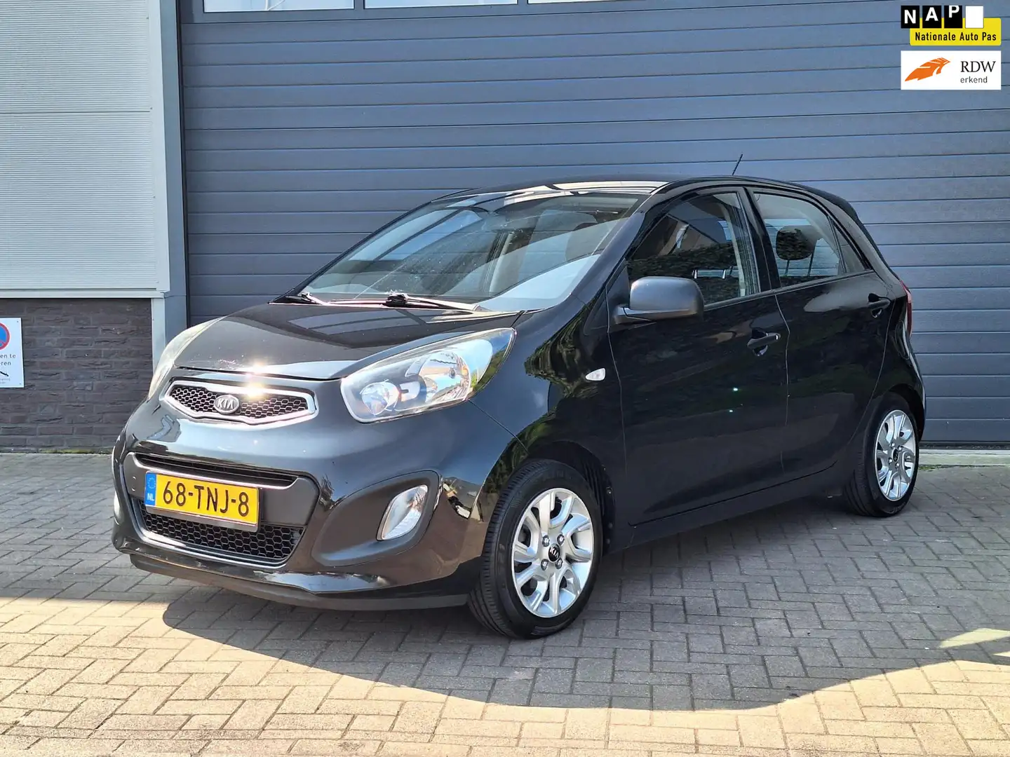 Kia Picanto | 1.0 CVVT Comfort Pack | Airco | Zwart - 1