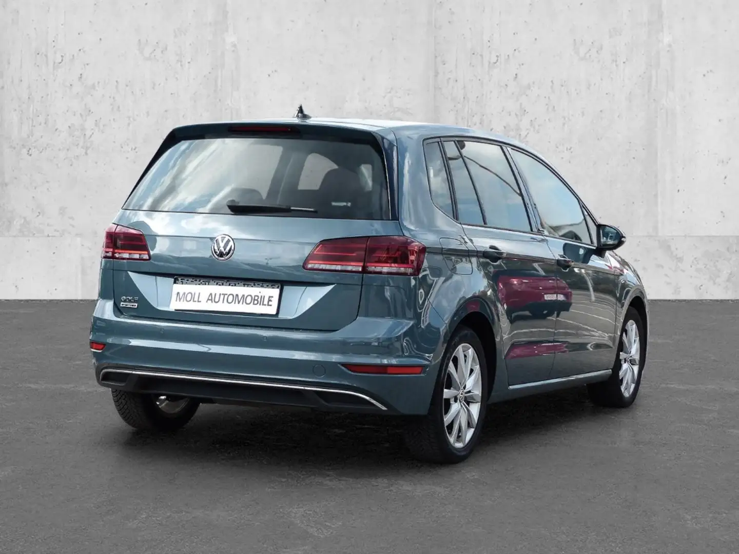 Volkswagen Golf Sportsvan VII Comfortline 1.6 TDI AHK-klappbar ACC 2-Zonen-K Blau - 2