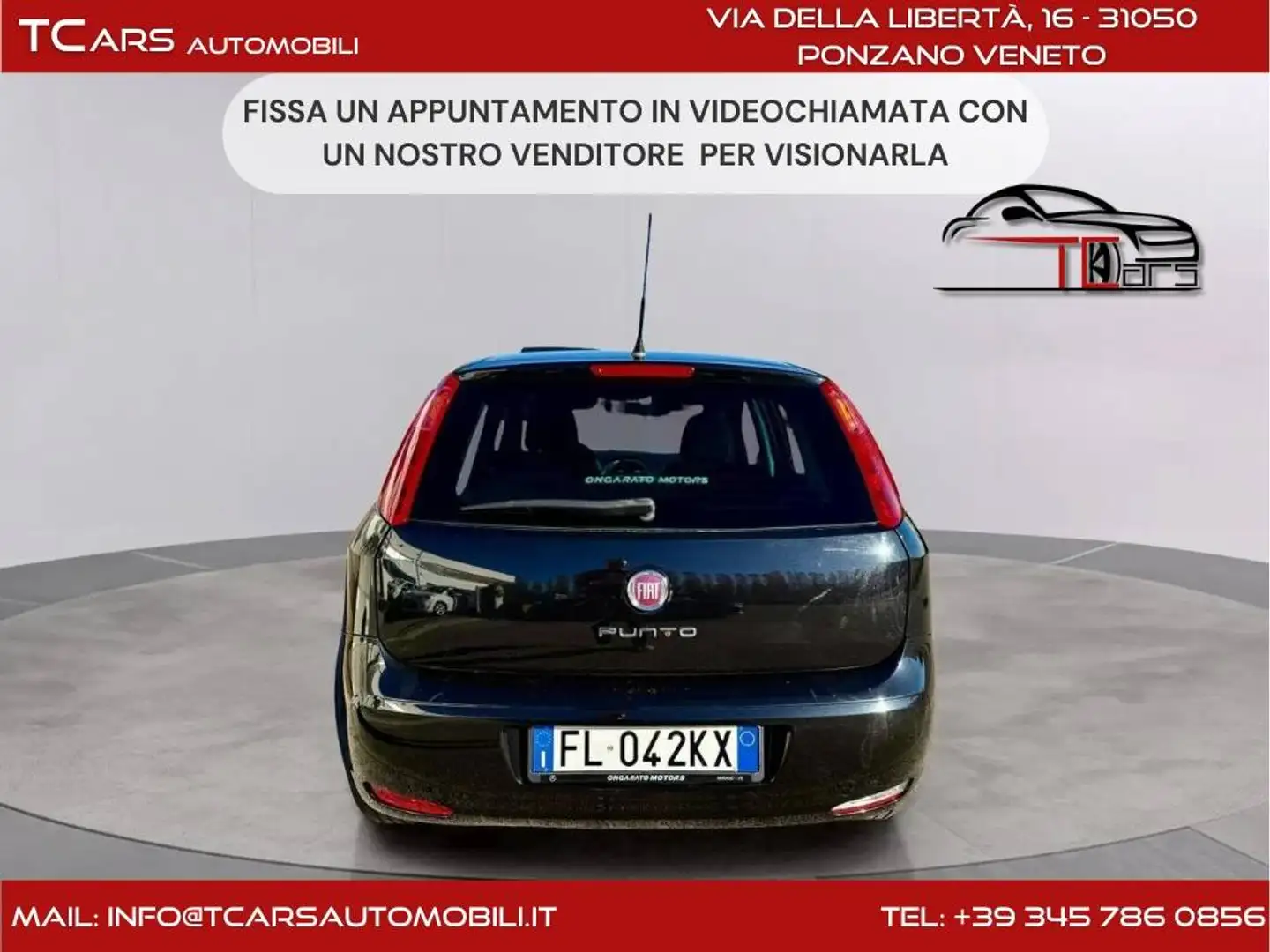 Fiat Punto 1.2 BENZ.-GARANZIA 3 ANNI-IN OFFERTA FINO A SABATO Schwarz - 1