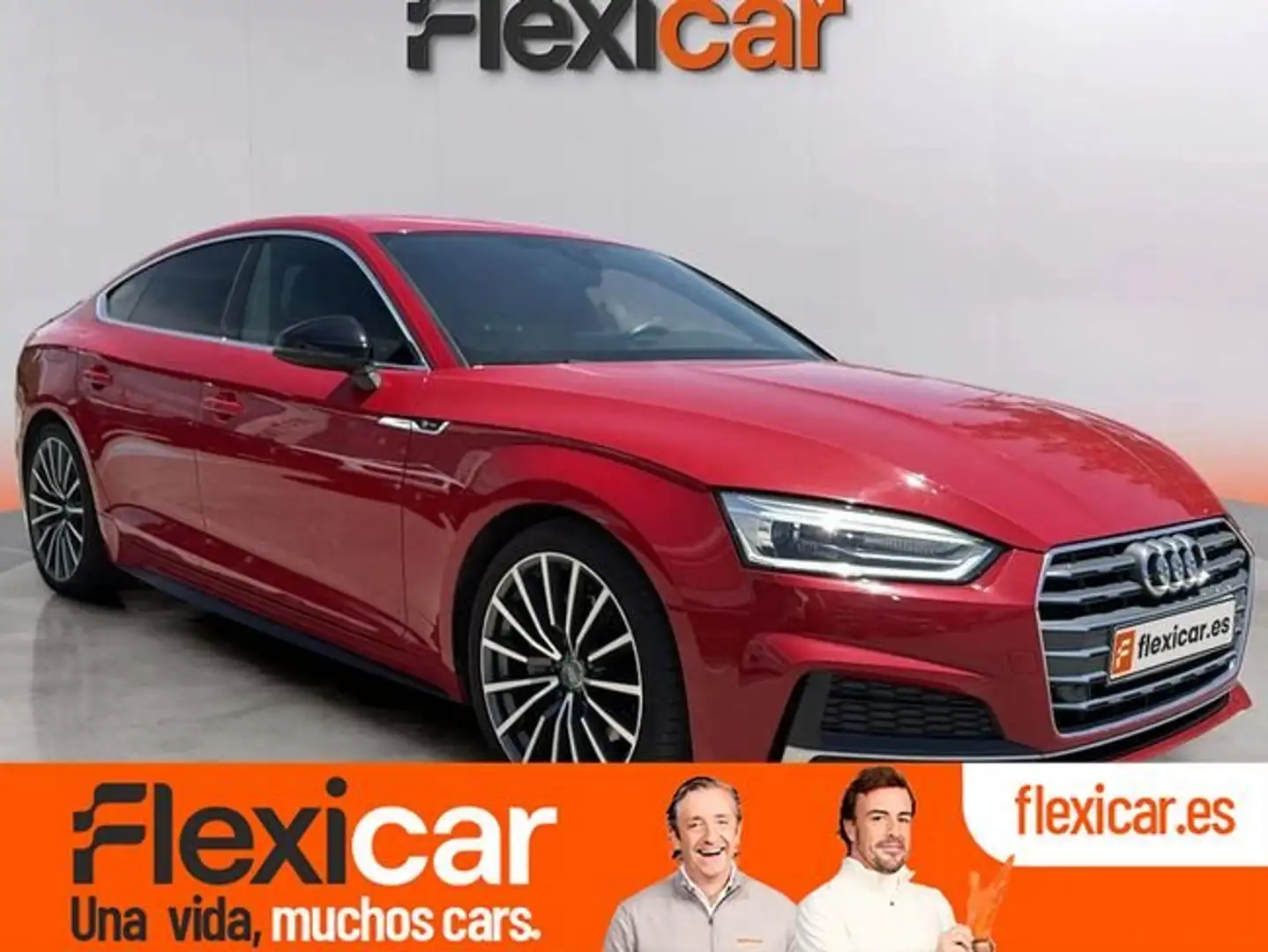 Audi A5 2.0 TDI 140kW (190CV) S tronic Sportback Rojo - 1