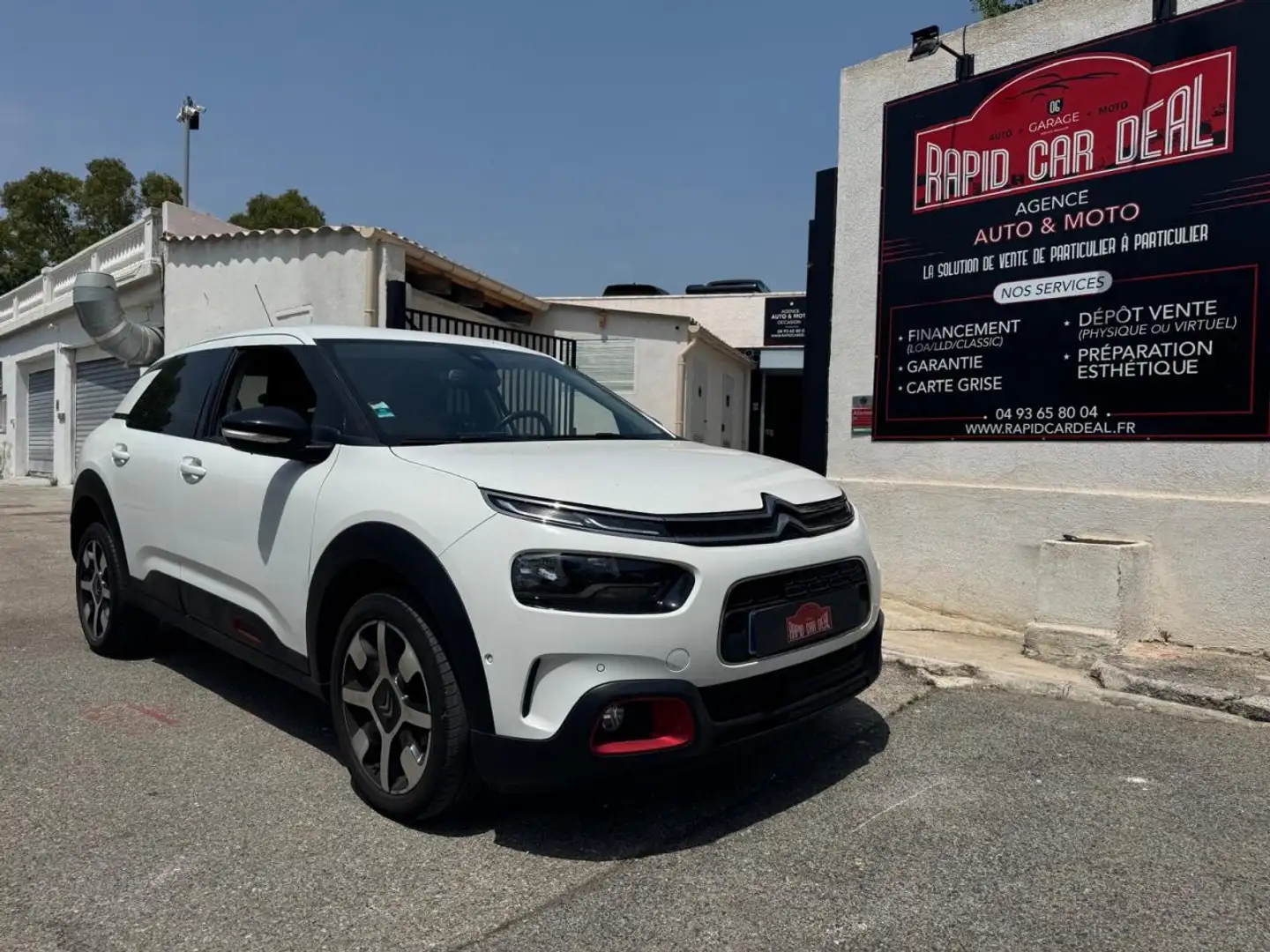 Citroen C4 Cactus C4 Cactus 1,2L 110ch Shine PHASE 2 Blanc - 1