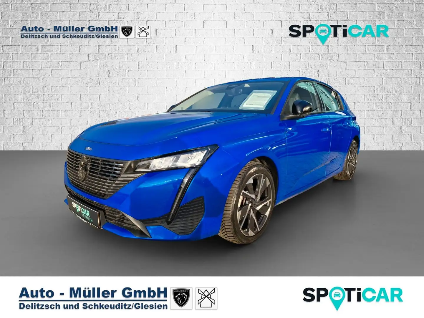 Peugeot 308 1.2 130 EAT8 Allure Pack/Navi/Sitzheizung Blau - 1