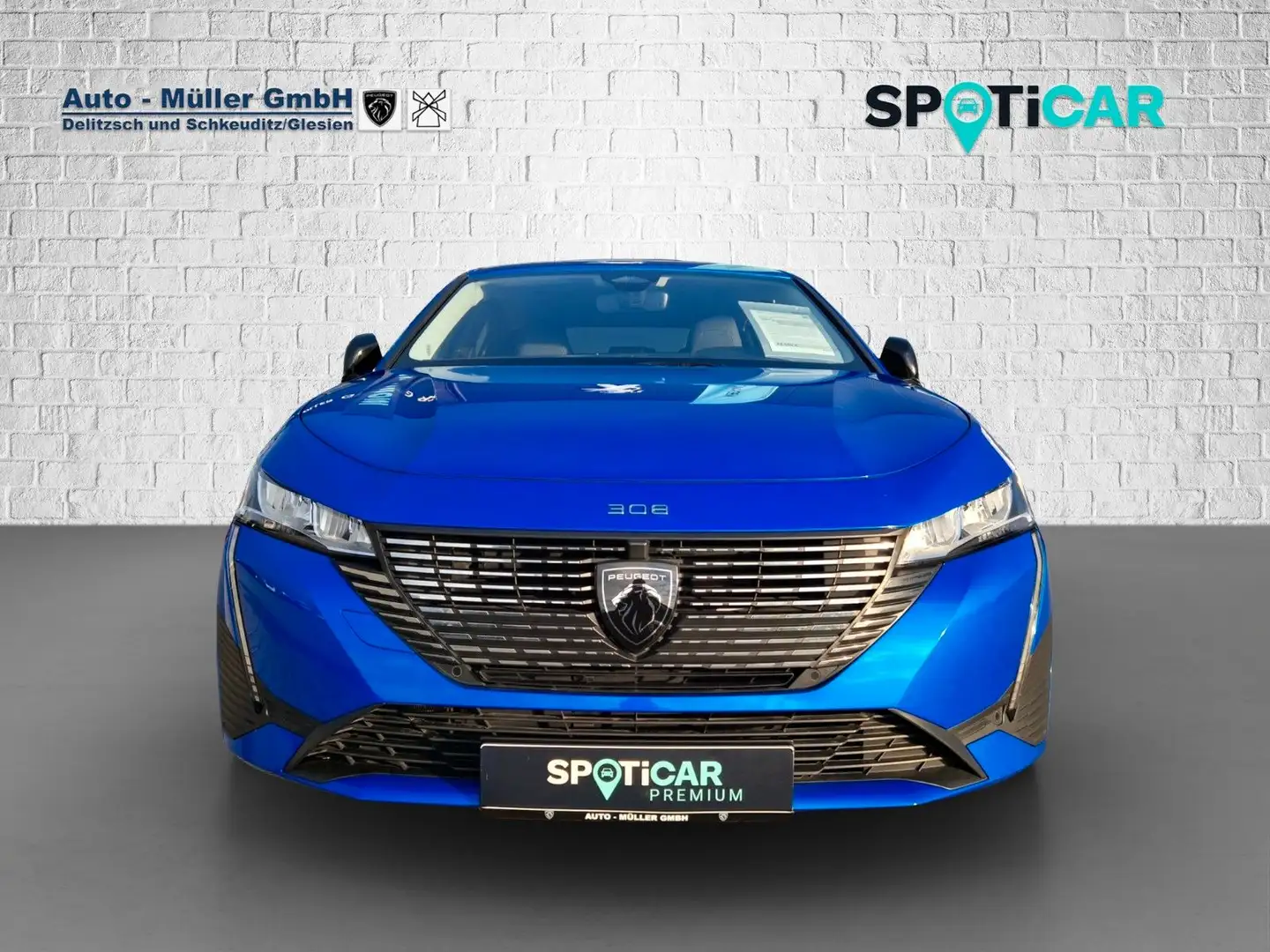 Peugeot 308 1.2 130 EAT8 Allure Pack/Navi/Sitzheizung Blau - 2