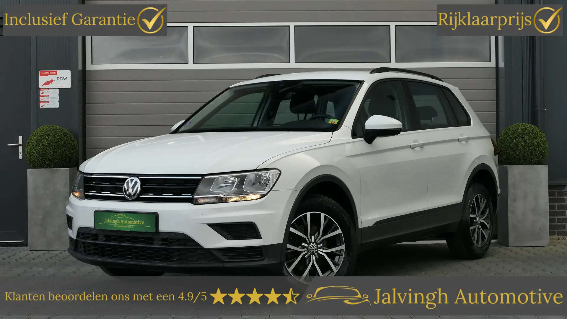 Volkswagen Tiguan 1.4 TSI Trendline |Carplay|2e eig|Trekhaak! Wit - 1