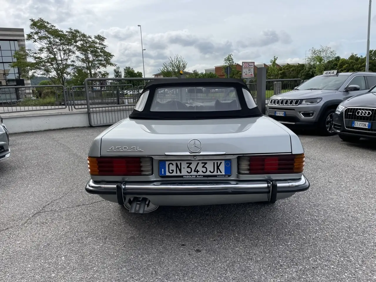 Mercedes-Benz SL 450 AUT R107 ROADSTER EX USA TARGA ITALIANA HARDTOP, foto 6