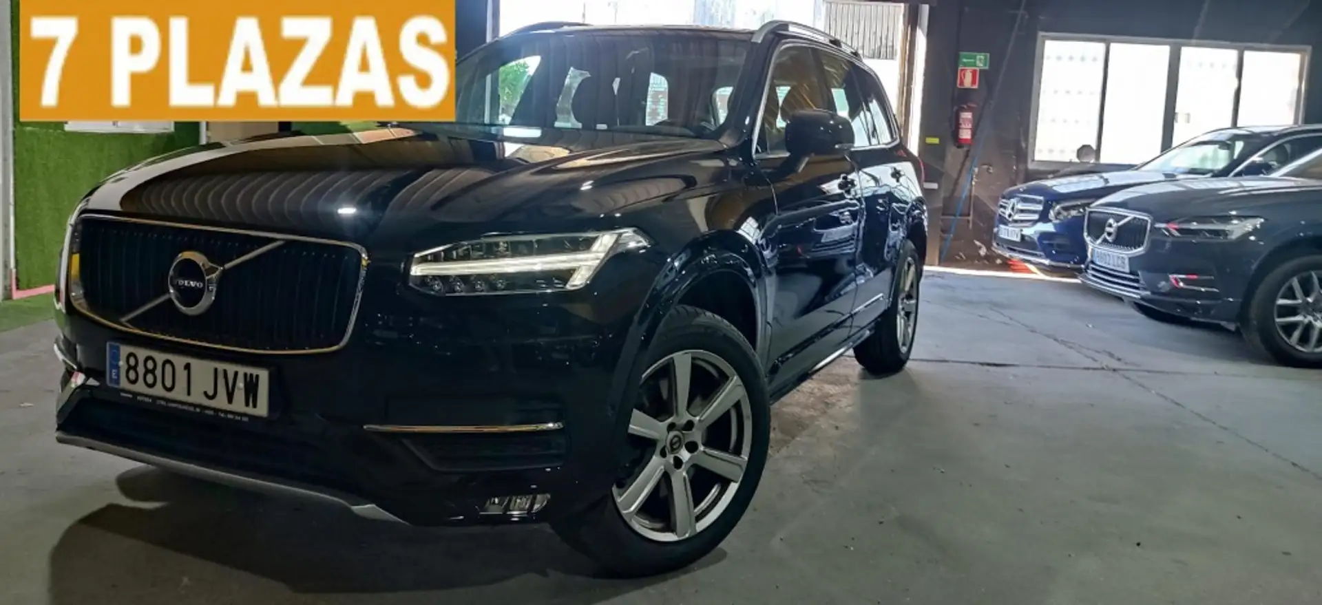 Volvo XC90 D5 Momentum 7pl. AWD 235 Aut. Negro - 2