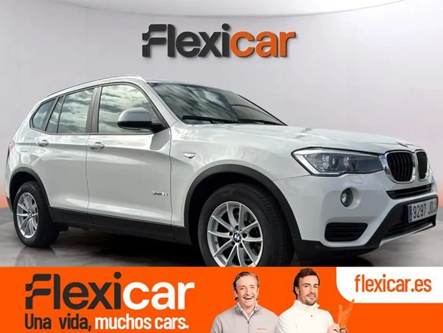 BMW X3 sDrive 18d Blanc - 1