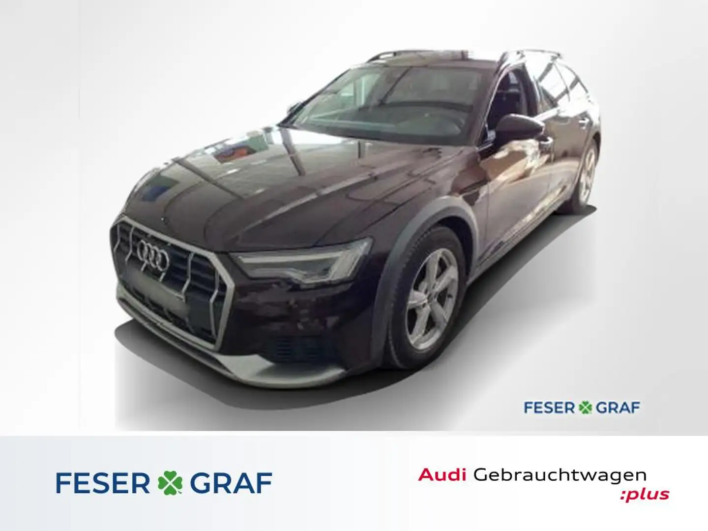 Audi A6 allroad 45 TDI qu Leder,Matrix,Navi,AHK,Kameras Rot - 1