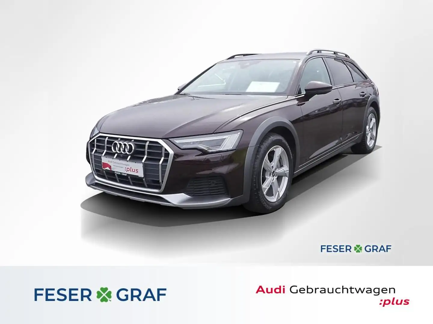 Audi A6 allroad 45 TDI qu Leder,Navi,AHK,Kameras,18" Rood - 1