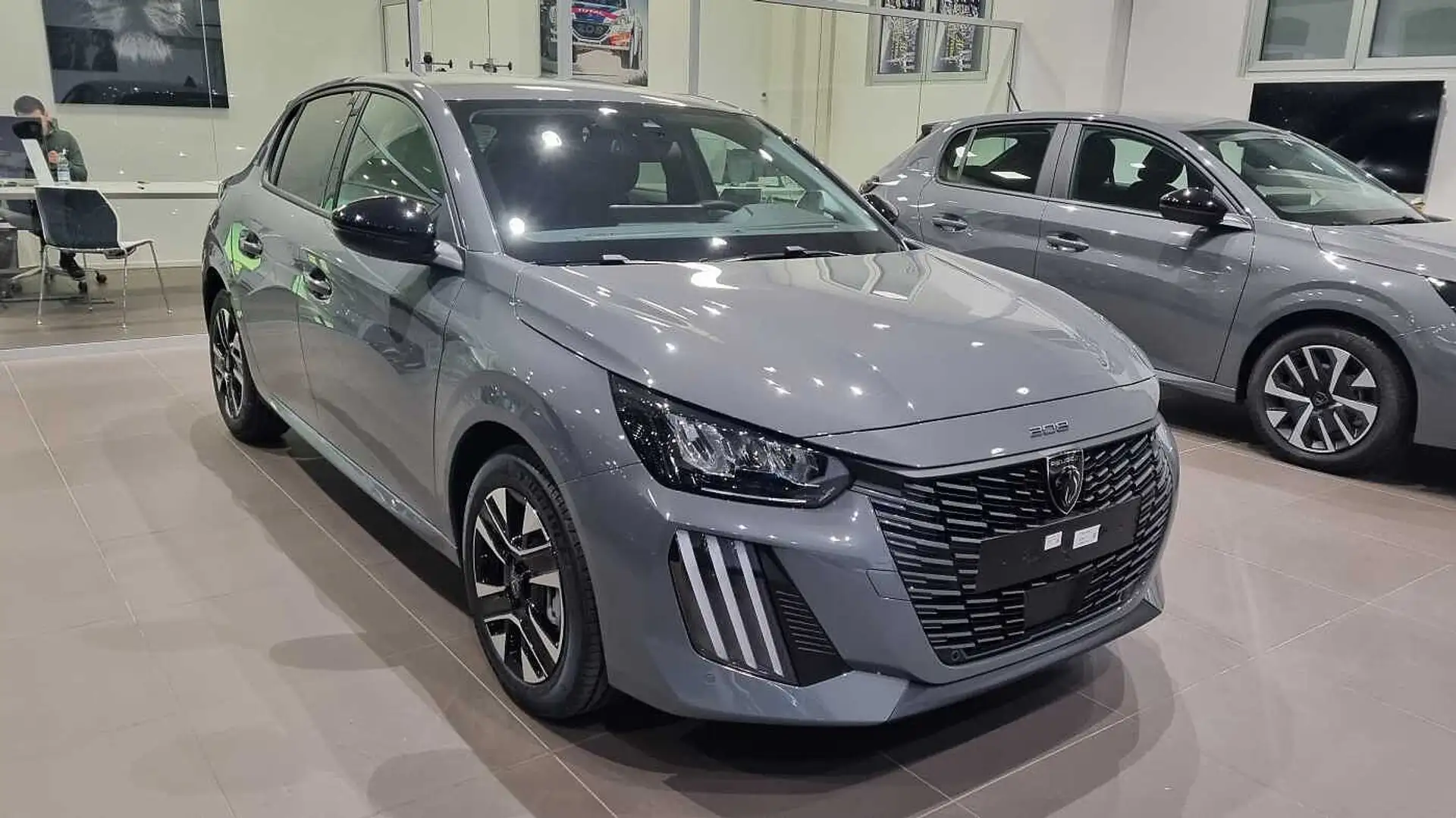Peugeot 208 2ª serie Hybrid 110 e-DCS6 Allure + PACK VISIO 360 Grigio - 2
