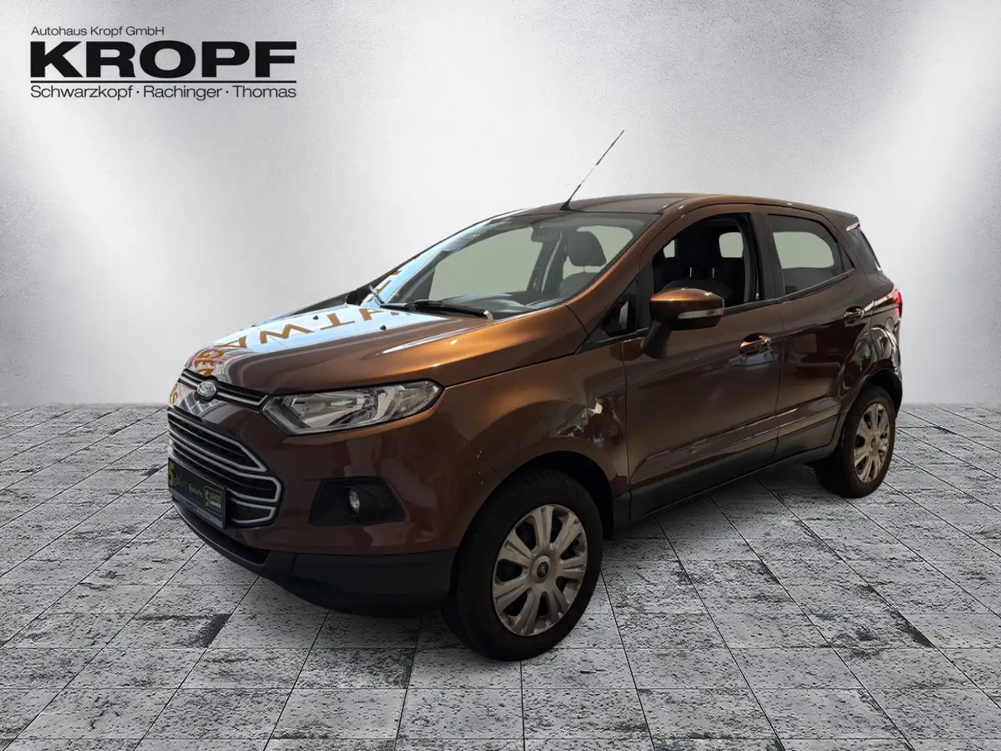 Ford EcoSport 1.0 EcoBoost Trend SHZ+Winterp.+KlimaA Braun - 2