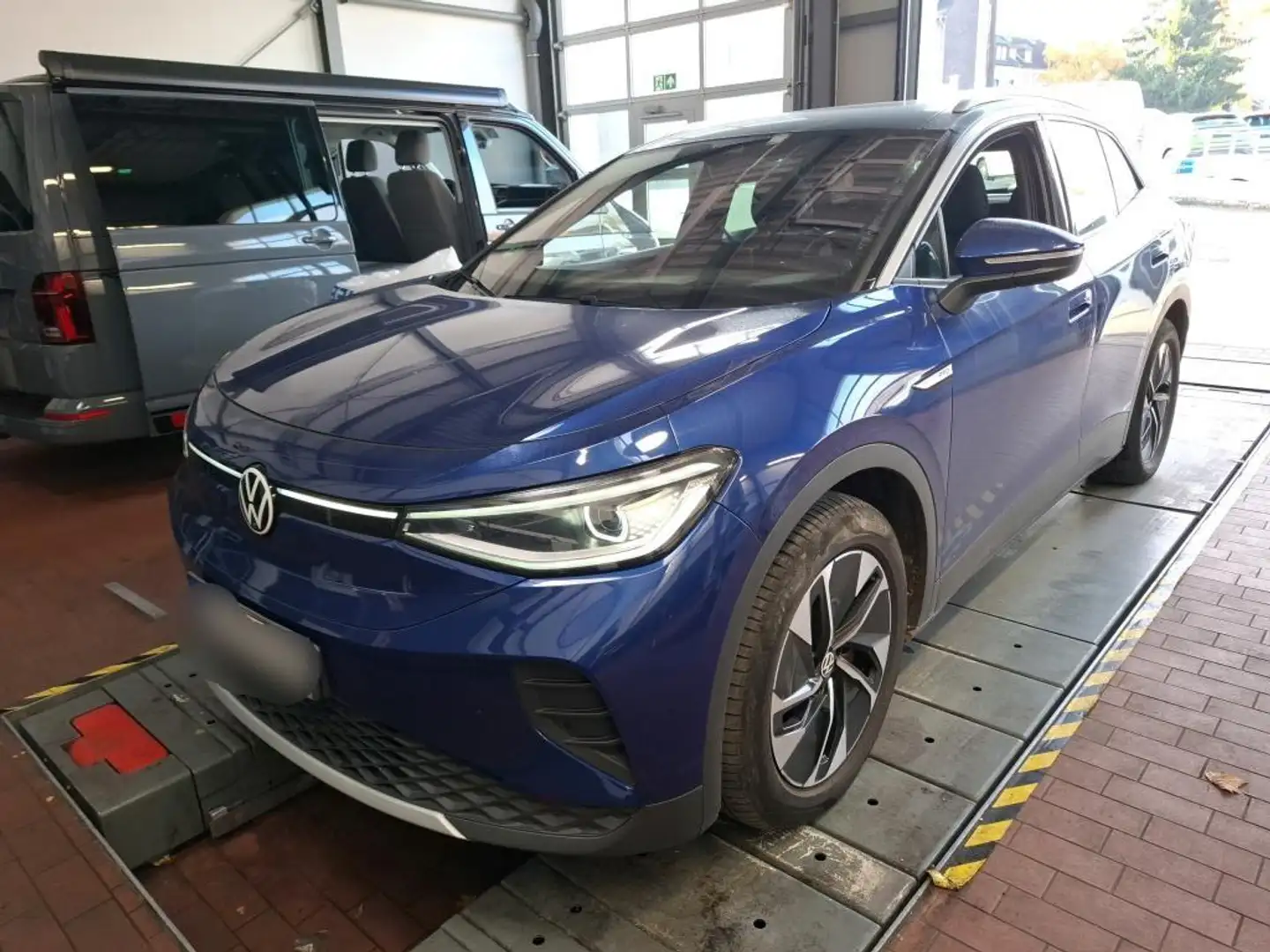 Volkswagen ID.4 PRO PERFOMANCE IQ-L/ACC/HuD/PANO/WÄRMEPUMPE Bleu - 1