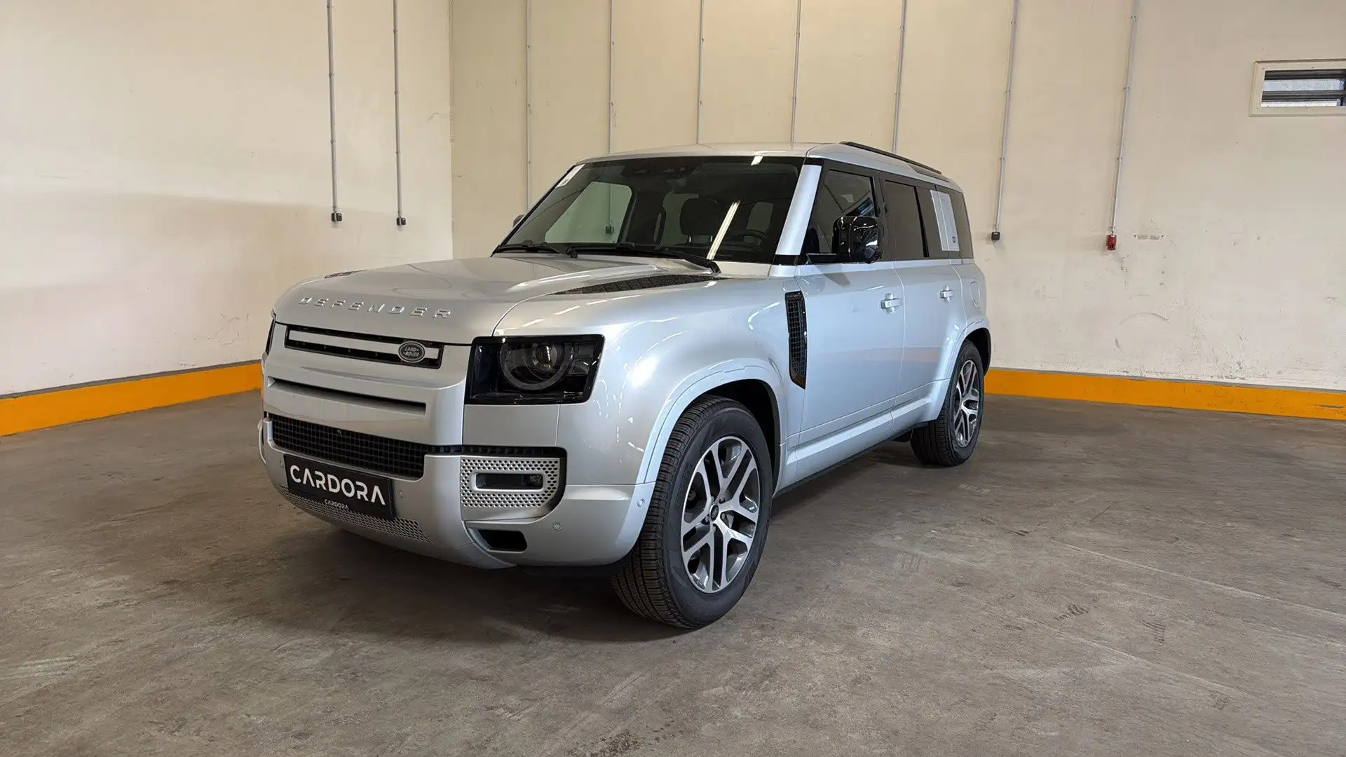 Land Rover Defender 110 2.0 P400e *OPEN-SKY*LUFT*LEDER*KAMERA*ASSIST* Silber - 2
