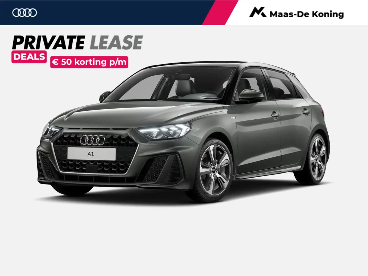 Audi A1 Sportback 25 TFSI S edition 95 PK · Audi sound sys Grijs - 1