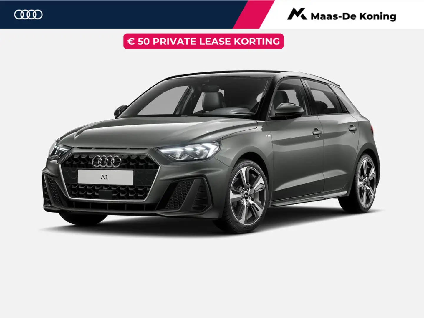 Audi A1 Sportback 25 TFSI S edition 95 PK · Audi sound sys Grau - 1