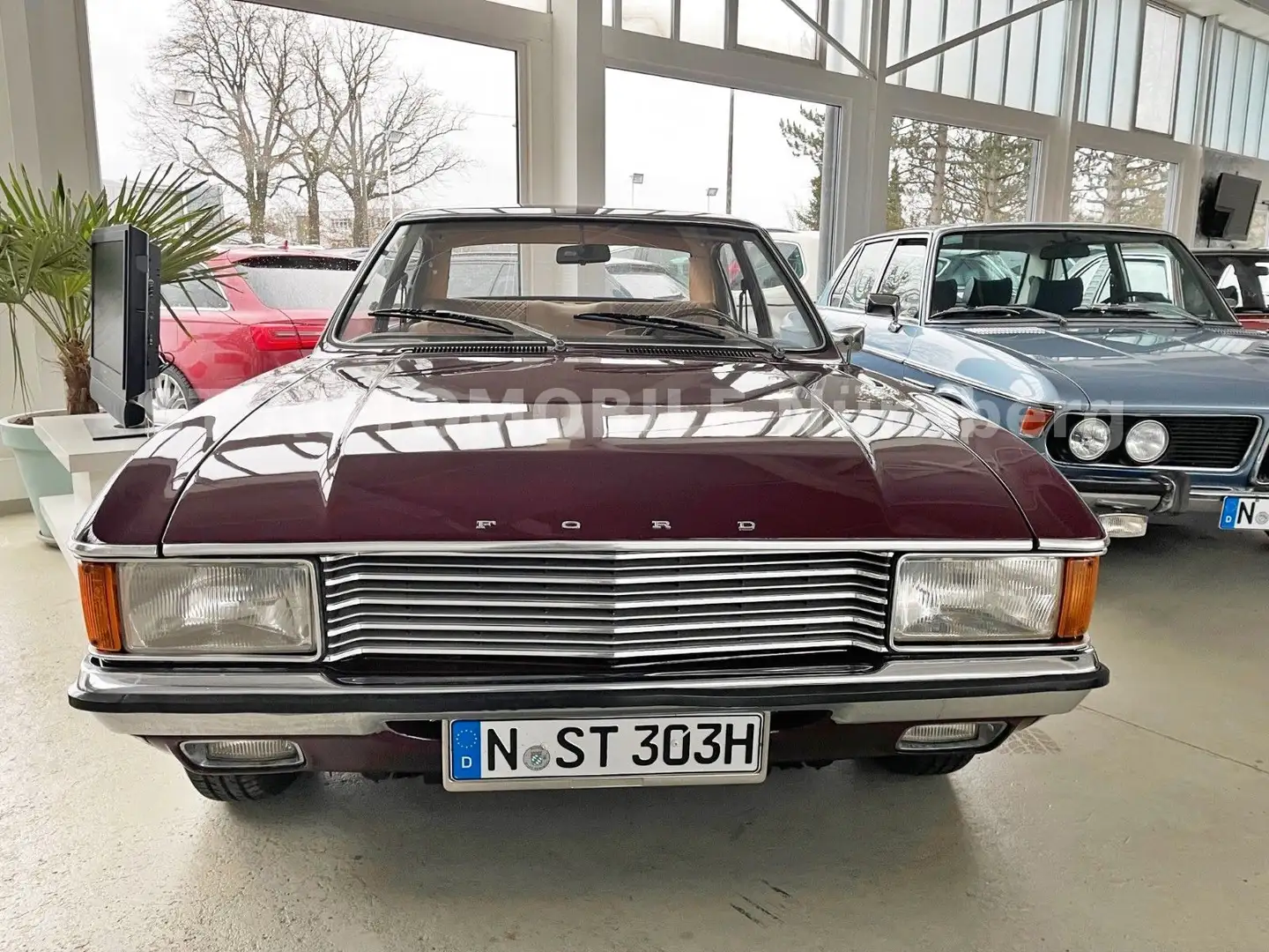 Ford Granada 2.3 V6 Automatik*OLDTIMER* Rouge - 1