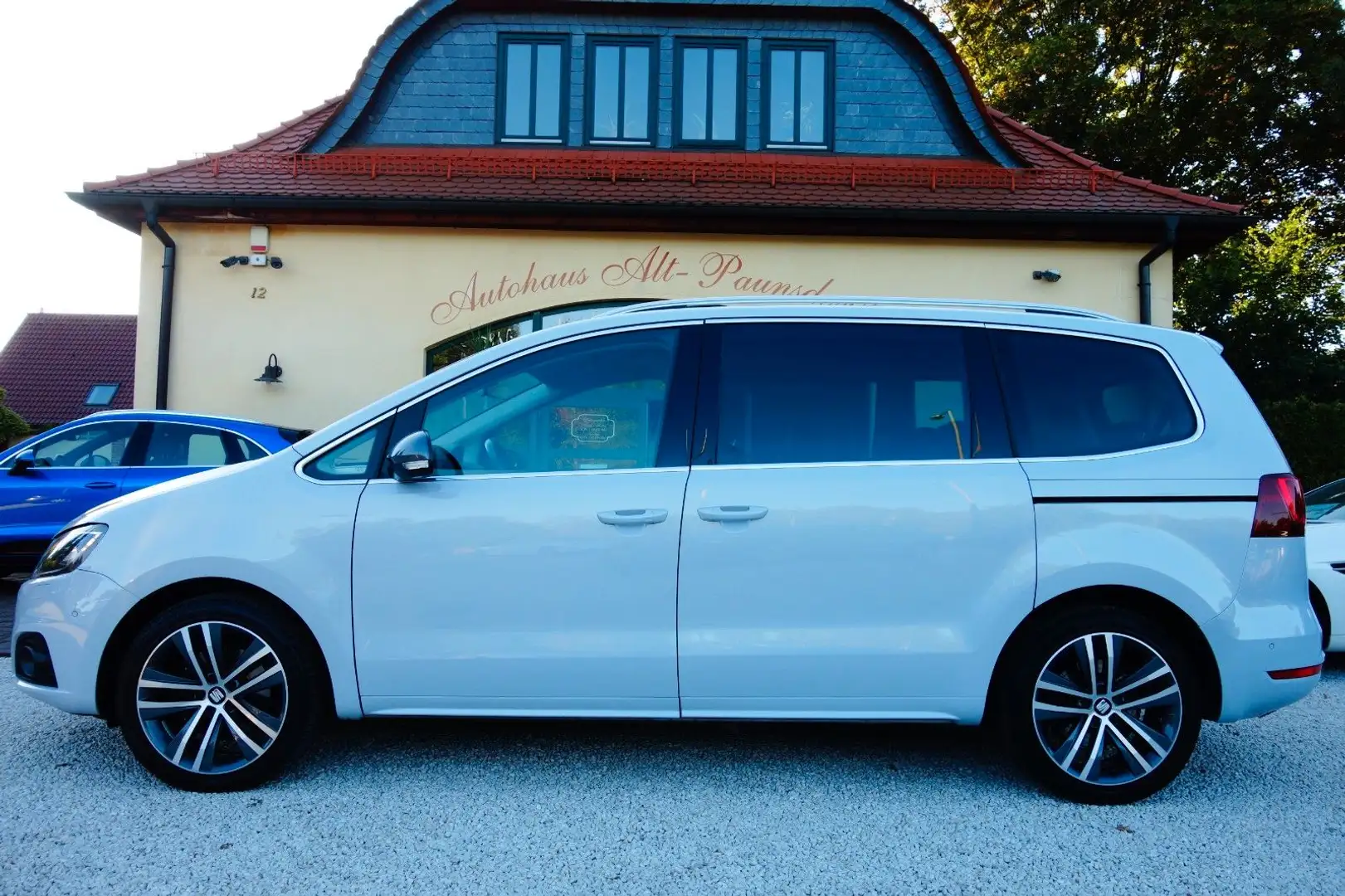 SEAT Alhambra 2,0 TDI FR-Line 7-Sitz.Navi,LED,el.Türe Weiß - 2