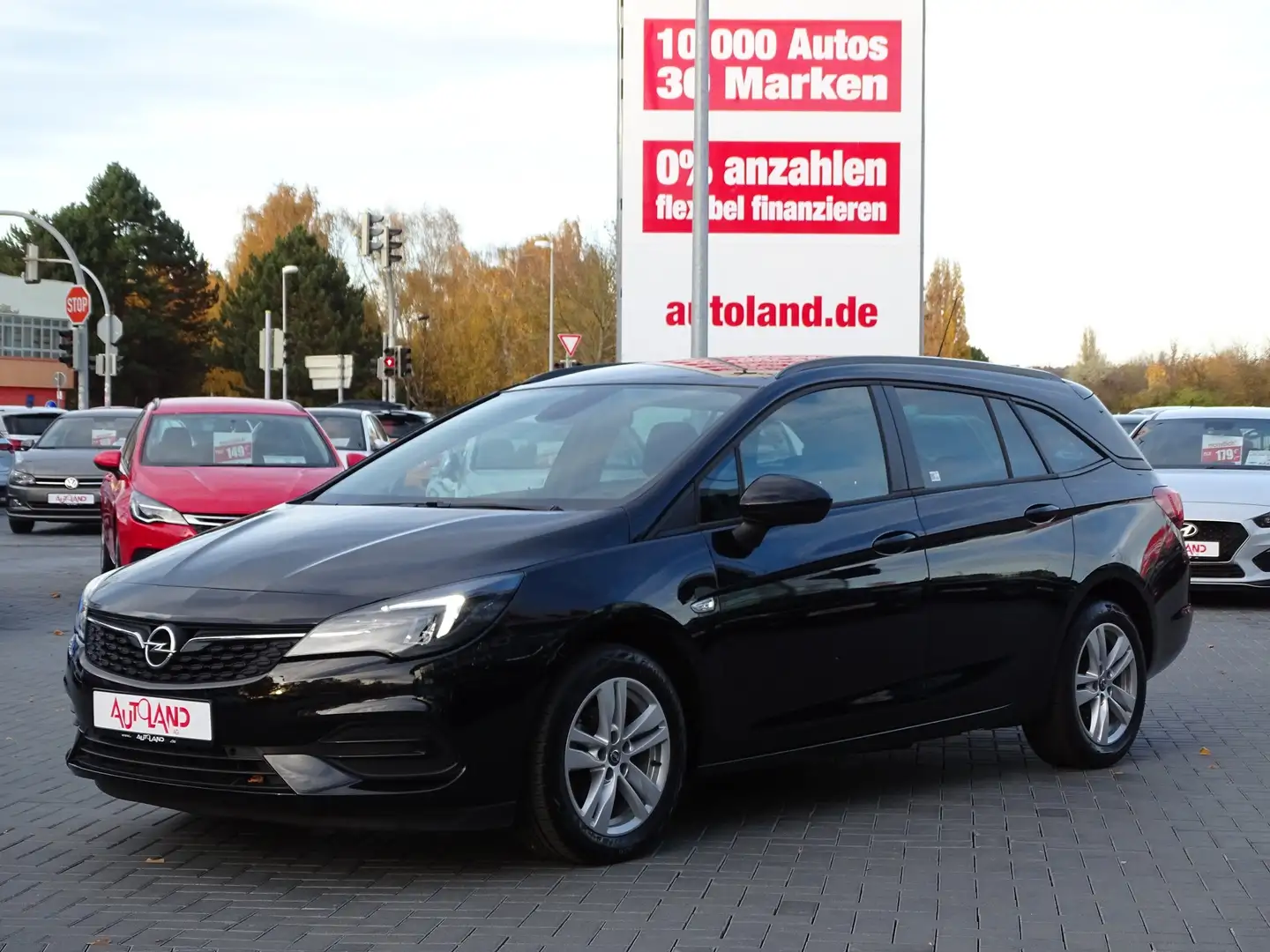 Opel Astra K 1.2 Turbo LED Navi Tempomat Sitzheizung Noir - 2