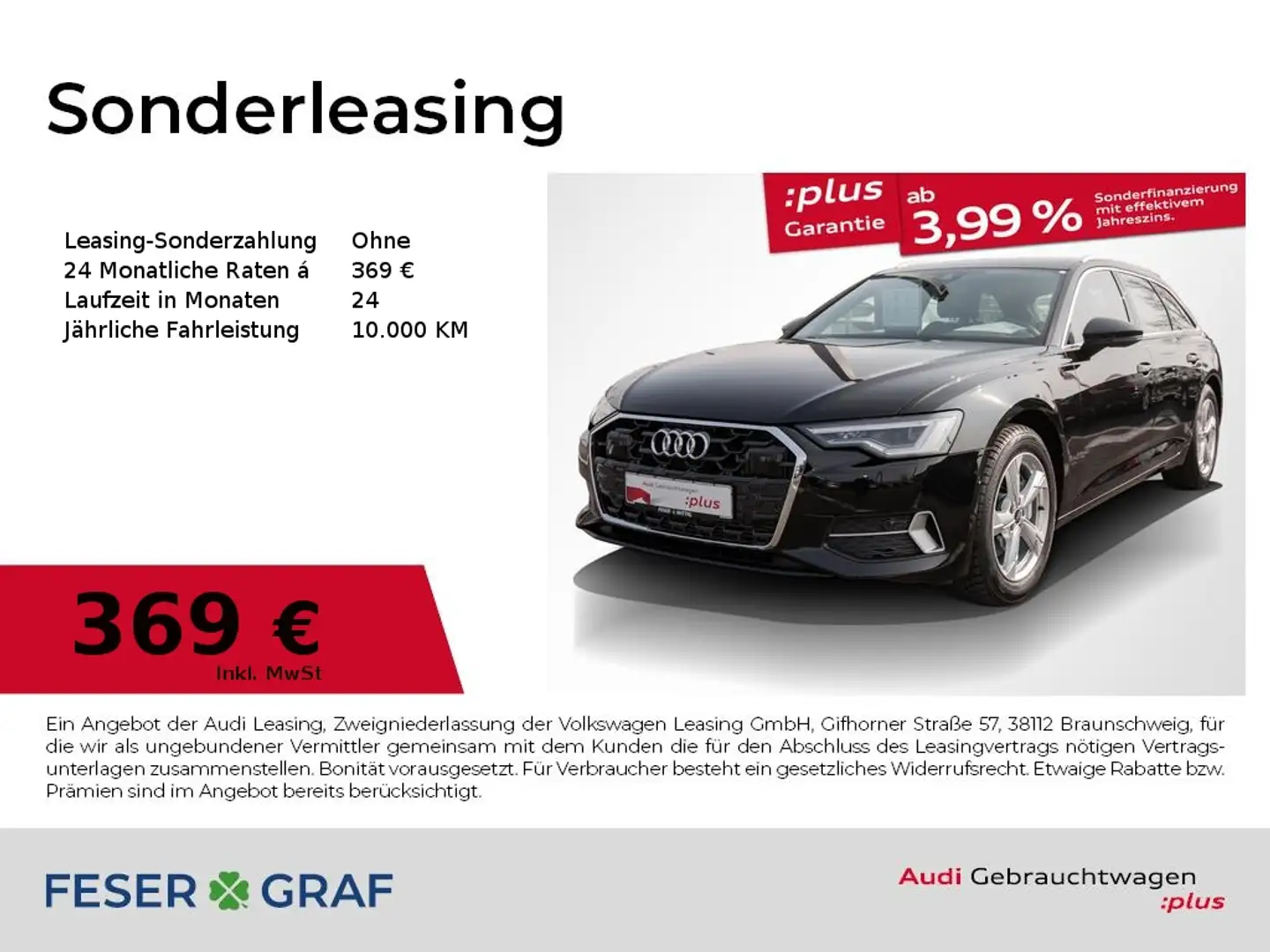 Audi A6 Avant 45 TFSI S tronic,Matrix,Pano,ACC,Kamera Noir - 1