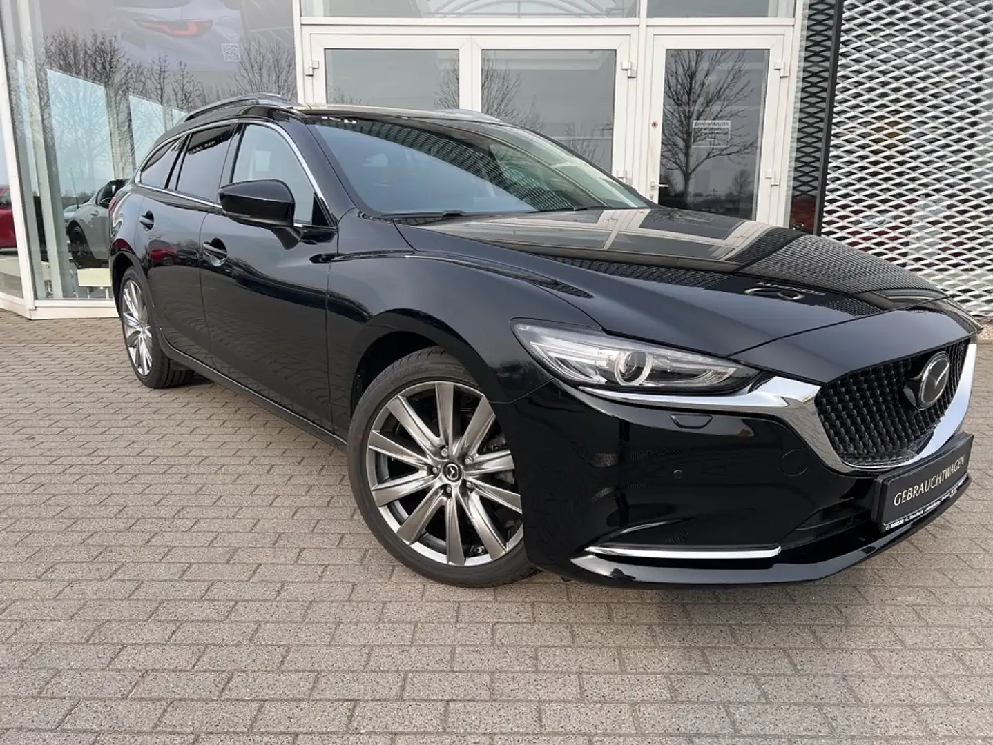 Mazda 6 Exclusive Leder BOSE 360° RFK Sprachstrg Sitzh Log Noir - 2