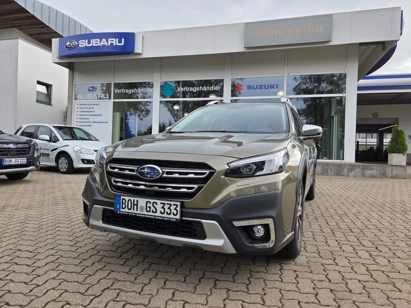 Subaru OUTBACK 2.5i Platinum 4x4 mit AHK Grün - 2