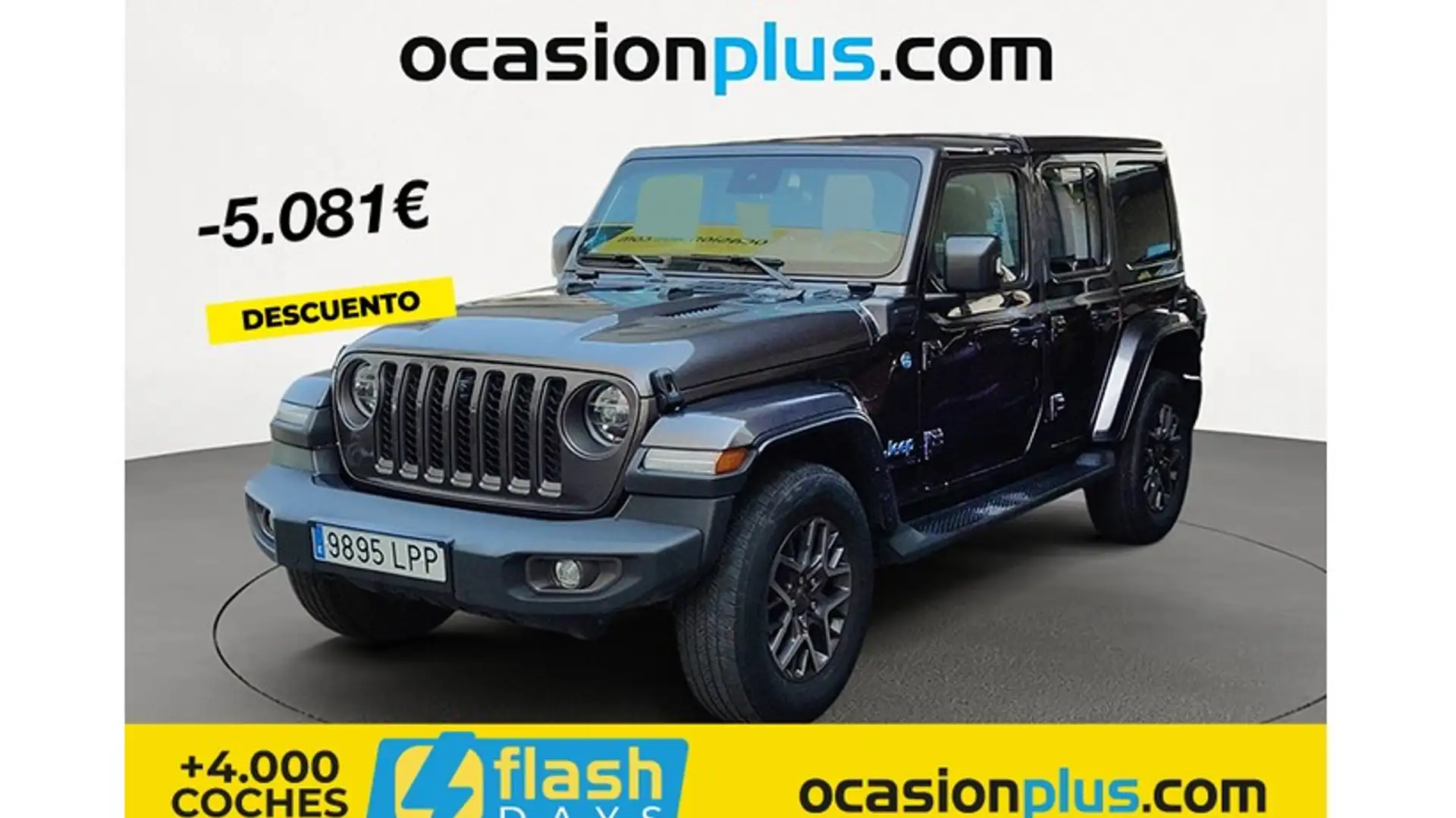 Jeep Wrangler Unlimited 2.0 4xe First Edition 8ATX Gris - 1