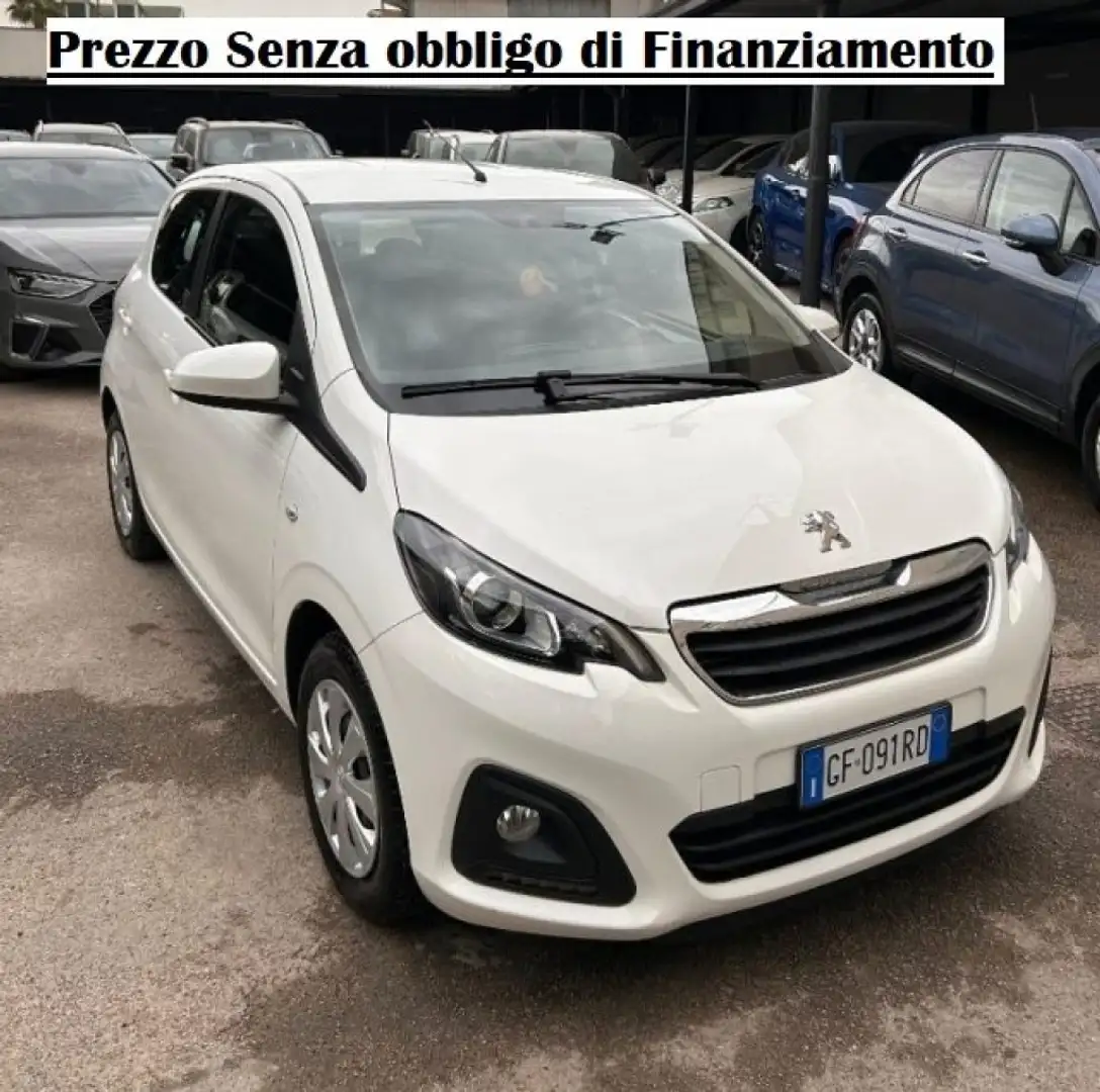 Peugeot 108 VTi 72 S&S 5 porte Active Bianco - 1