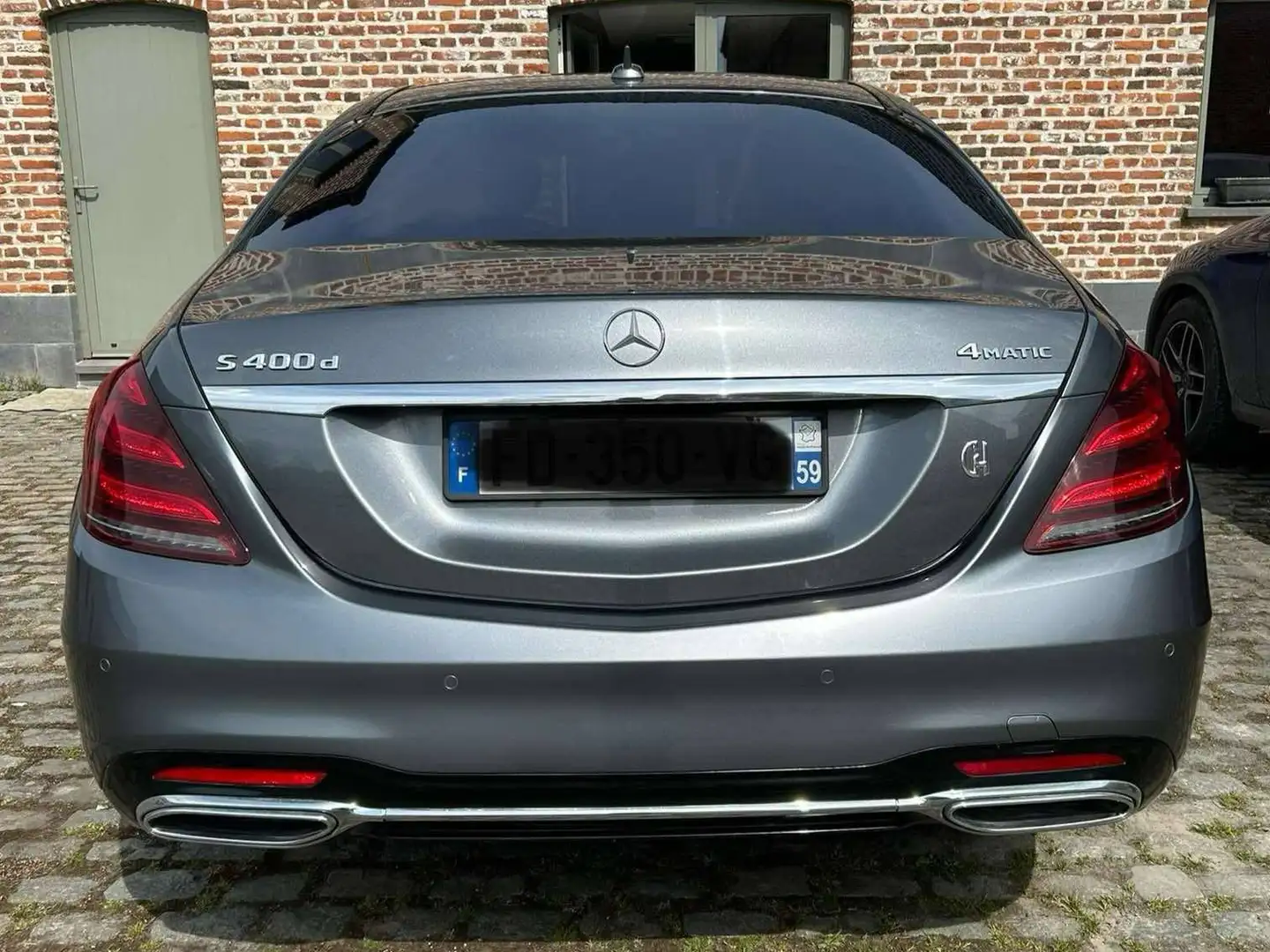 Mercedes-Benz S 400 Classe S L 400 d 9G-Tronic 4-Matic Executive Šedá - 2
