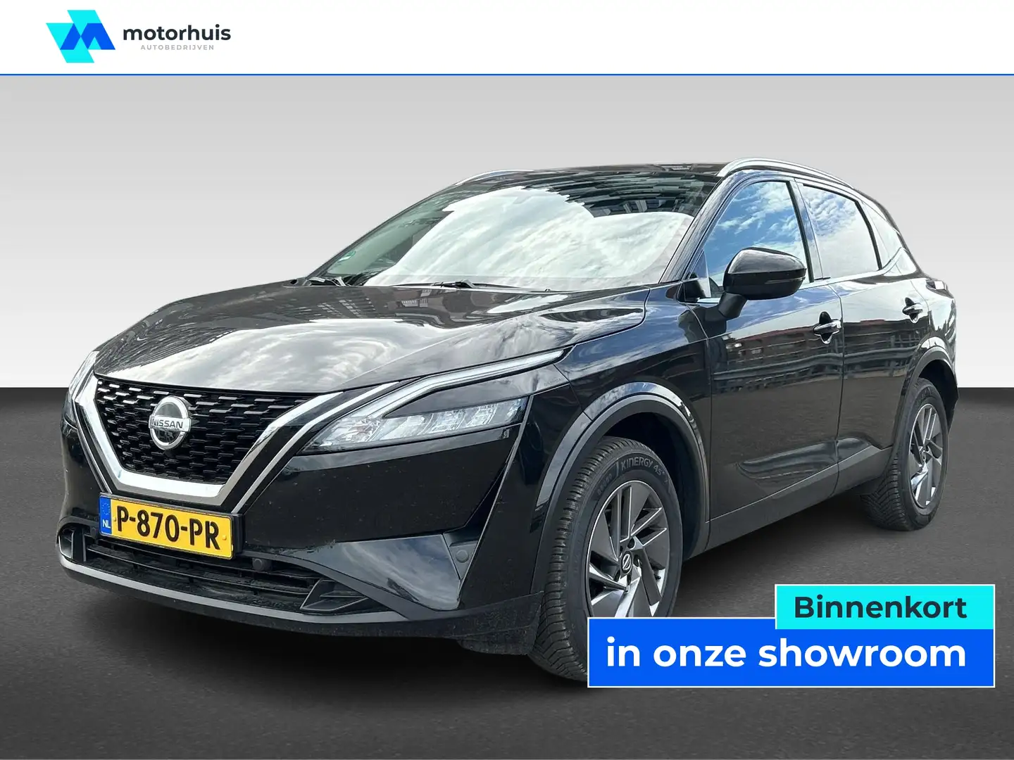 Nissan Qashqai 1.3 Mild-Hybrid 158pk Xtronic Acenta Zwart - 1